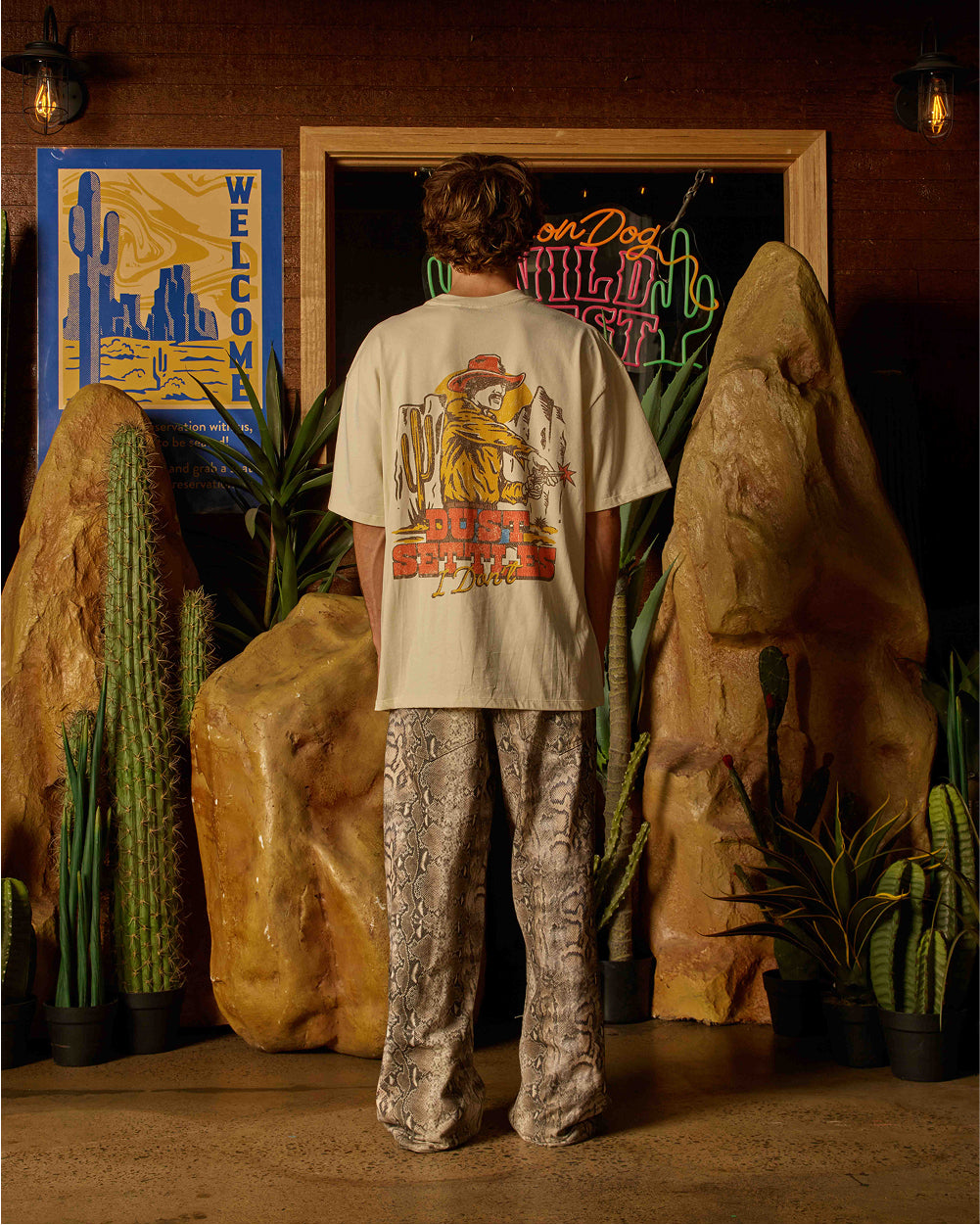 Dust Settles Oversized Tee