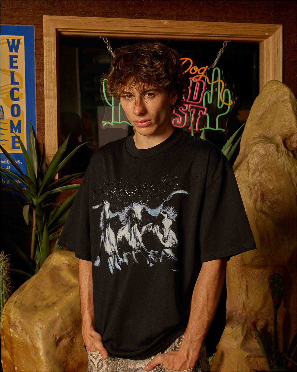 Midnight Rider Oversized Tee