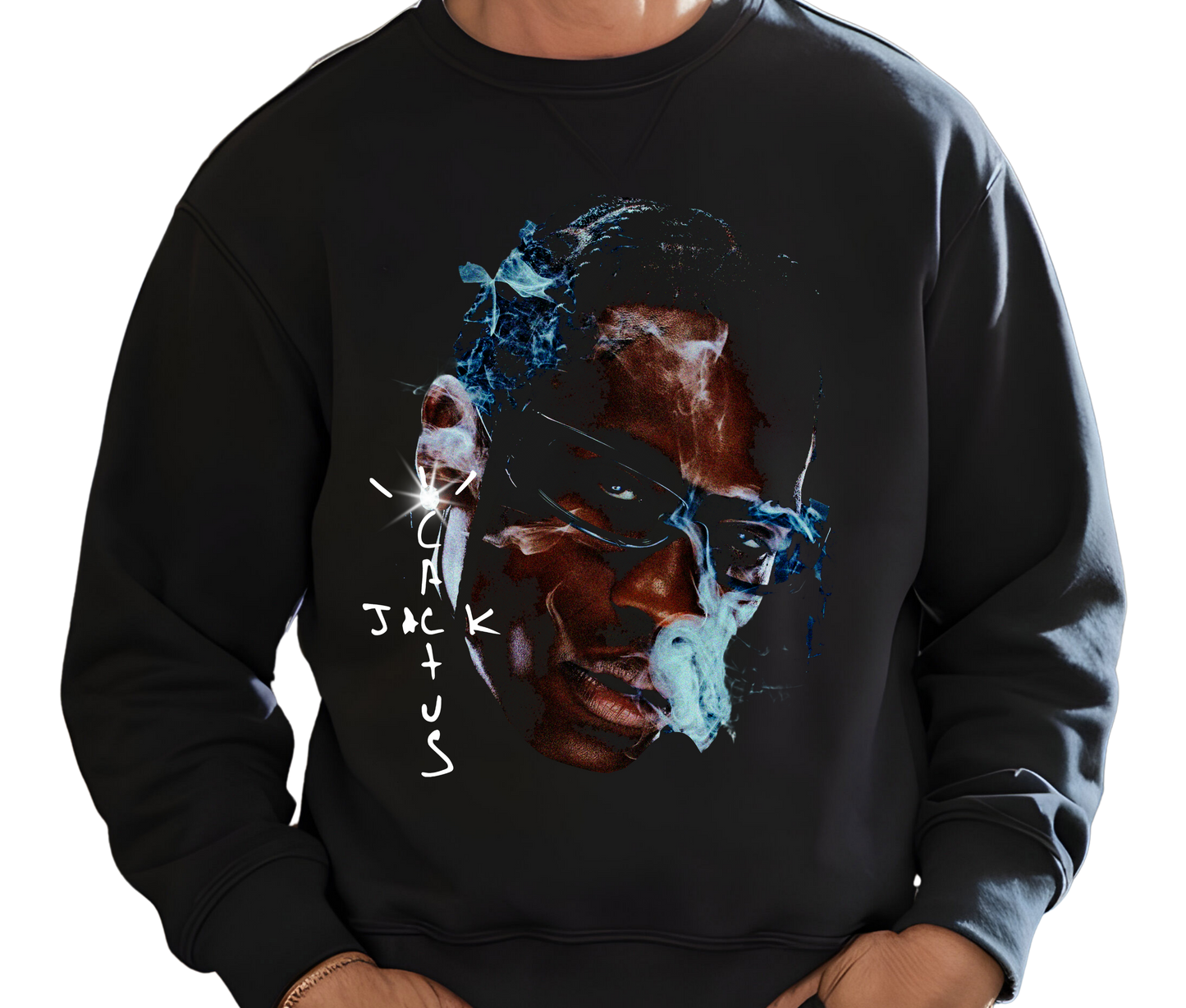 Travis Scott Cactus Jack Sweatshirt – Hip Hop Streetwear Sweater, Rare Rap Apparel for Music Fans and Collectors