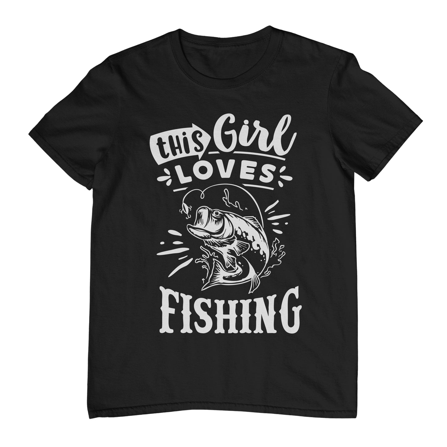 This Girl Loves Fishing TShirt T-Shirt