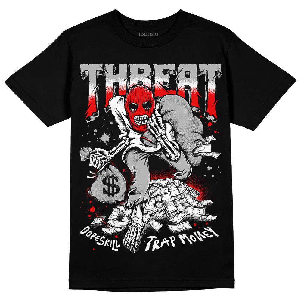 Black and White Collection DopeSkill T-Shirt Threat Graphic