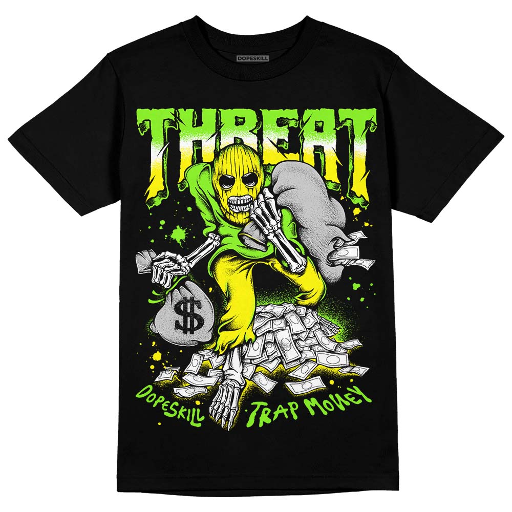 Neon Green Collection DopeSkill T-Shirt Threat Graphic