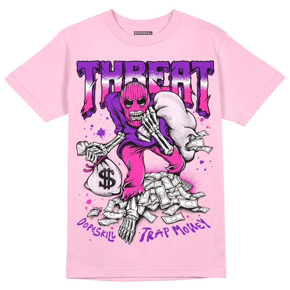 Pink Collection DopeSkill Pink T-shirt Threat Graphic