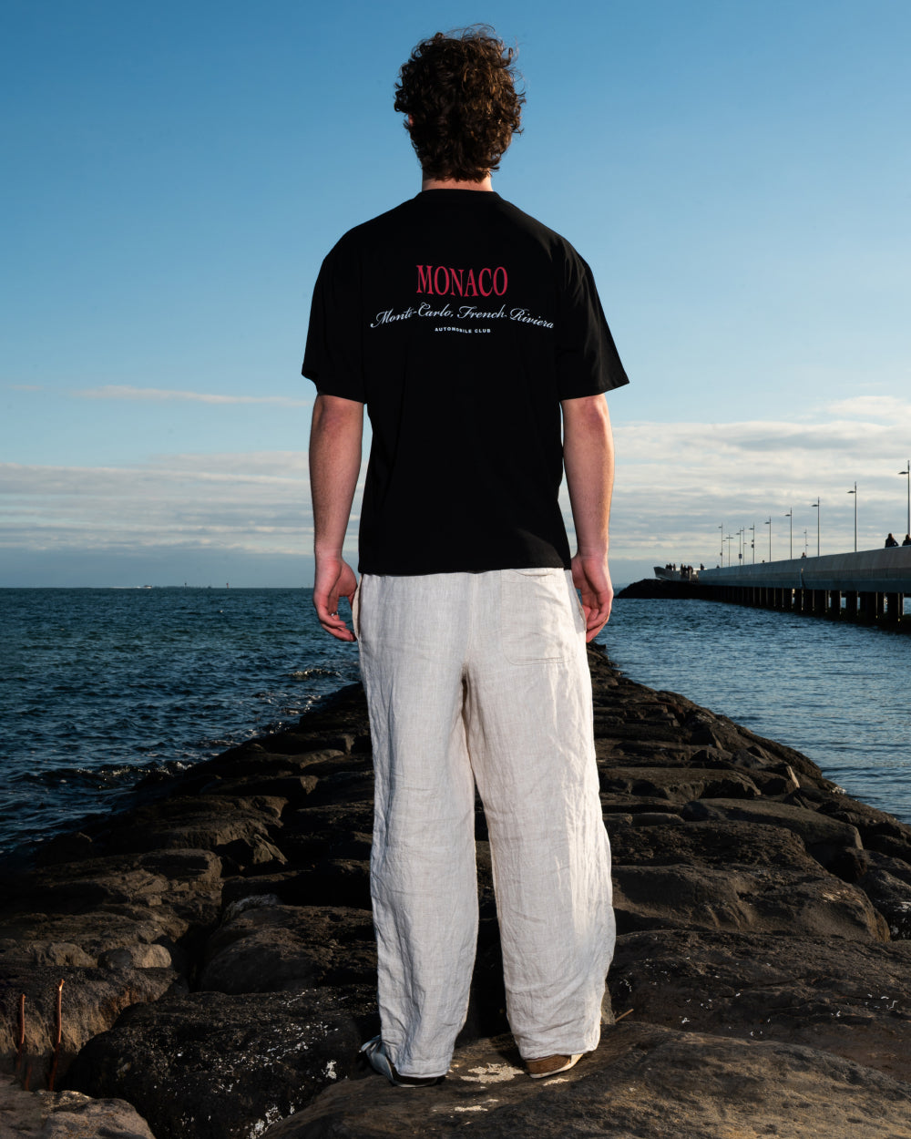 Monaco Auto Club Oversized Tee