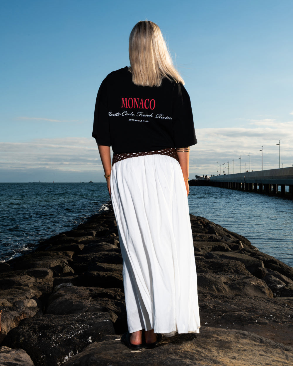 Monaco Auto Club Oversized Tee