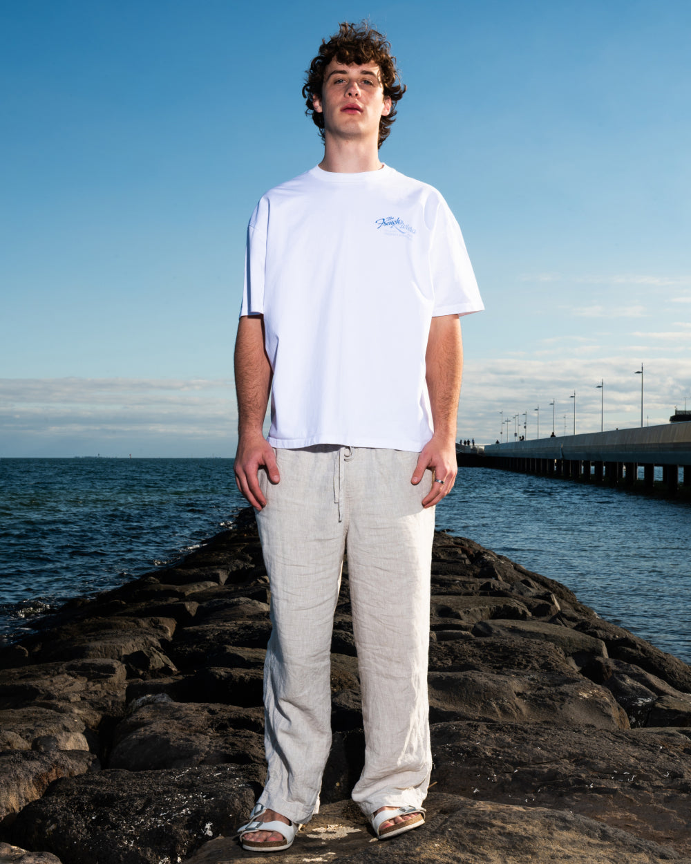 French Riviera Oversized Tee