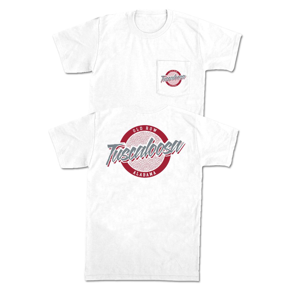 Tuscaloosa, Alabama Circle Logo Pocket Tee