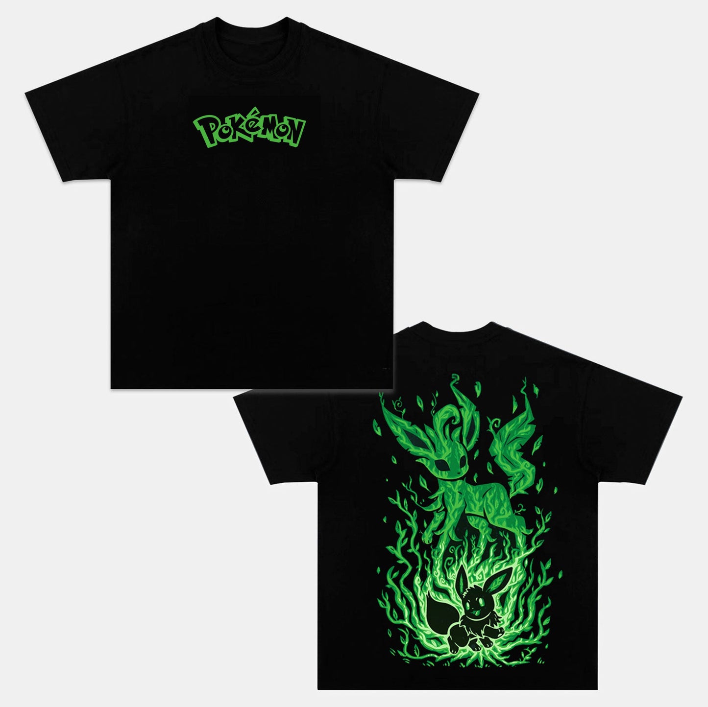 UNISEX ANIME INSPIRED VINTAGE OVERSIZED TEE‰∏®POKEÃÅMON Style003