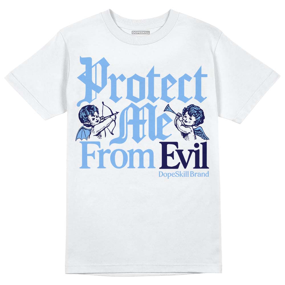 University Blue Collection DopeSkill T-Shirt Protect Me From Evil Graphic