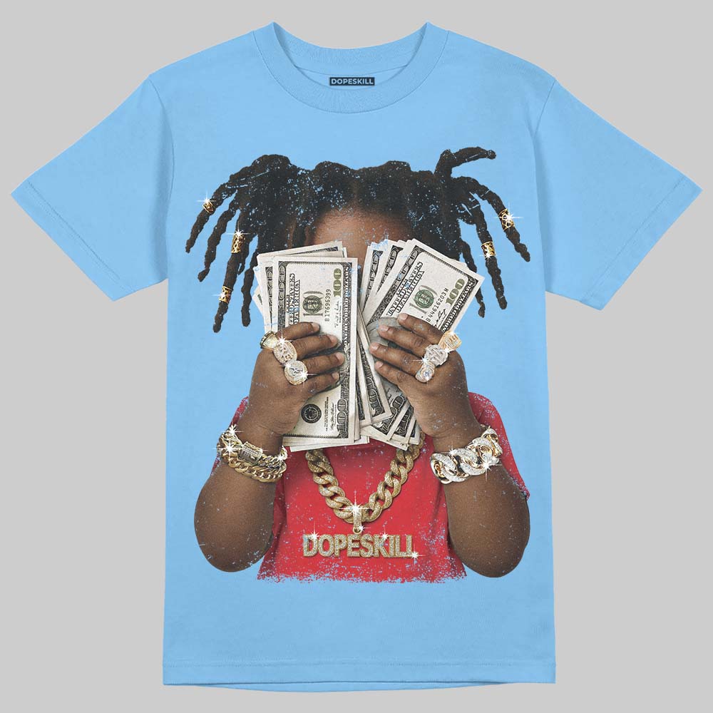 University Blue Collection DopeSkill T-Shirt Rich Youth Graphic