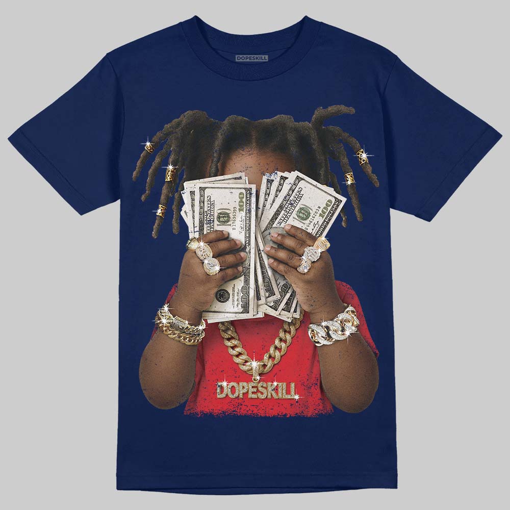 University Blue Collection DopeSkill T-Shirt Rich Youth Graphic