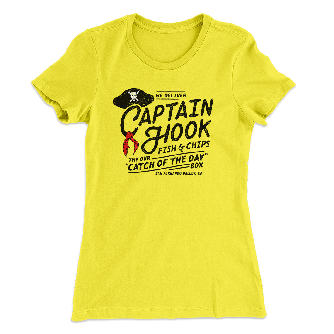 Captain Hook Fish And Chips Women's T-Shirt