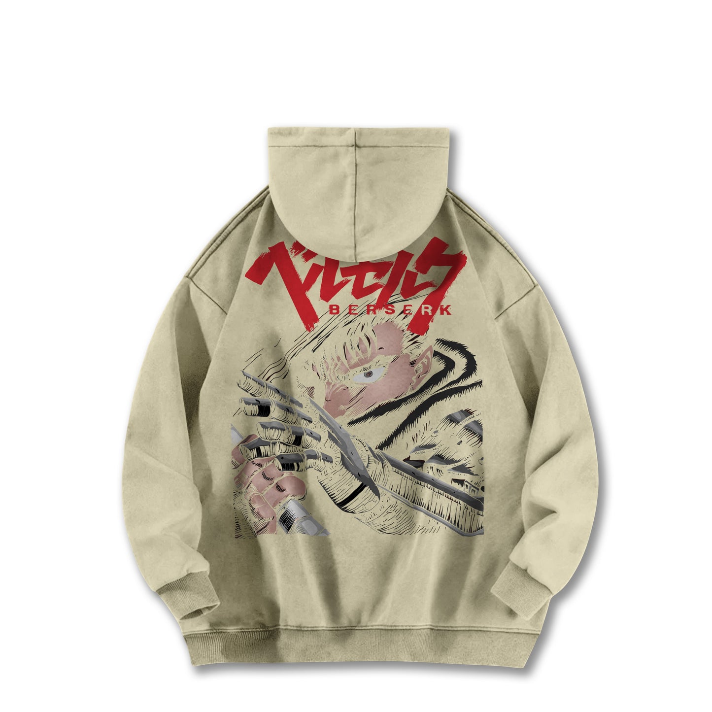 Berserk Black Swordsman V3 Vintage¬†Hoodie