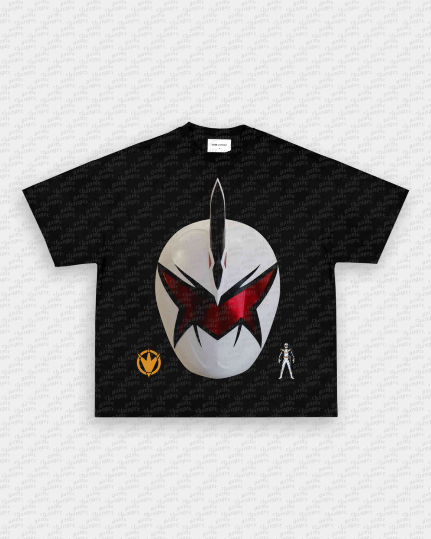 WHITE DINO RANGER TEE Style001