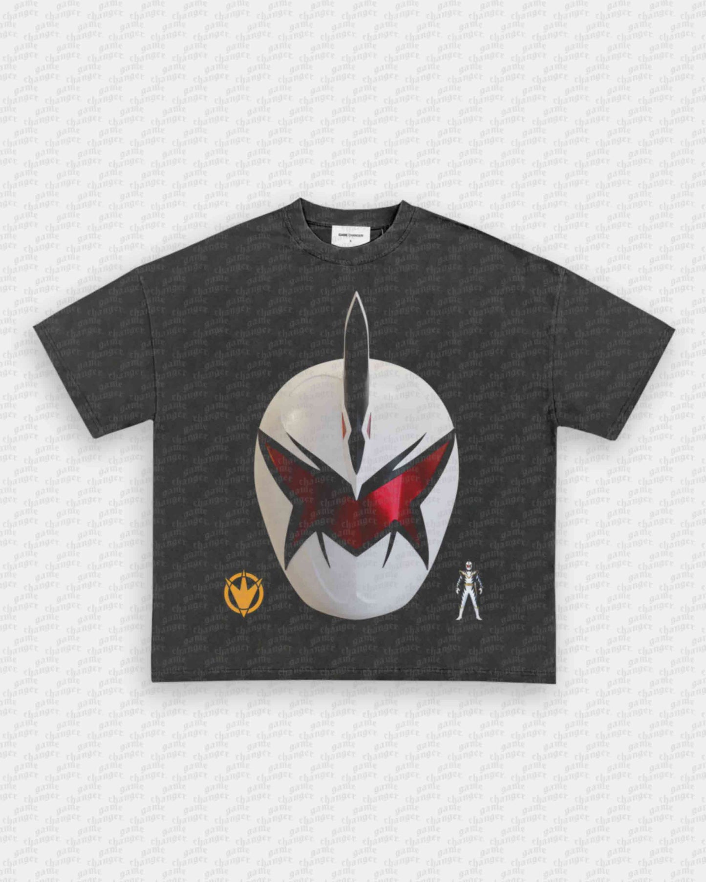 WHITE DINO RANGER TEE Style001