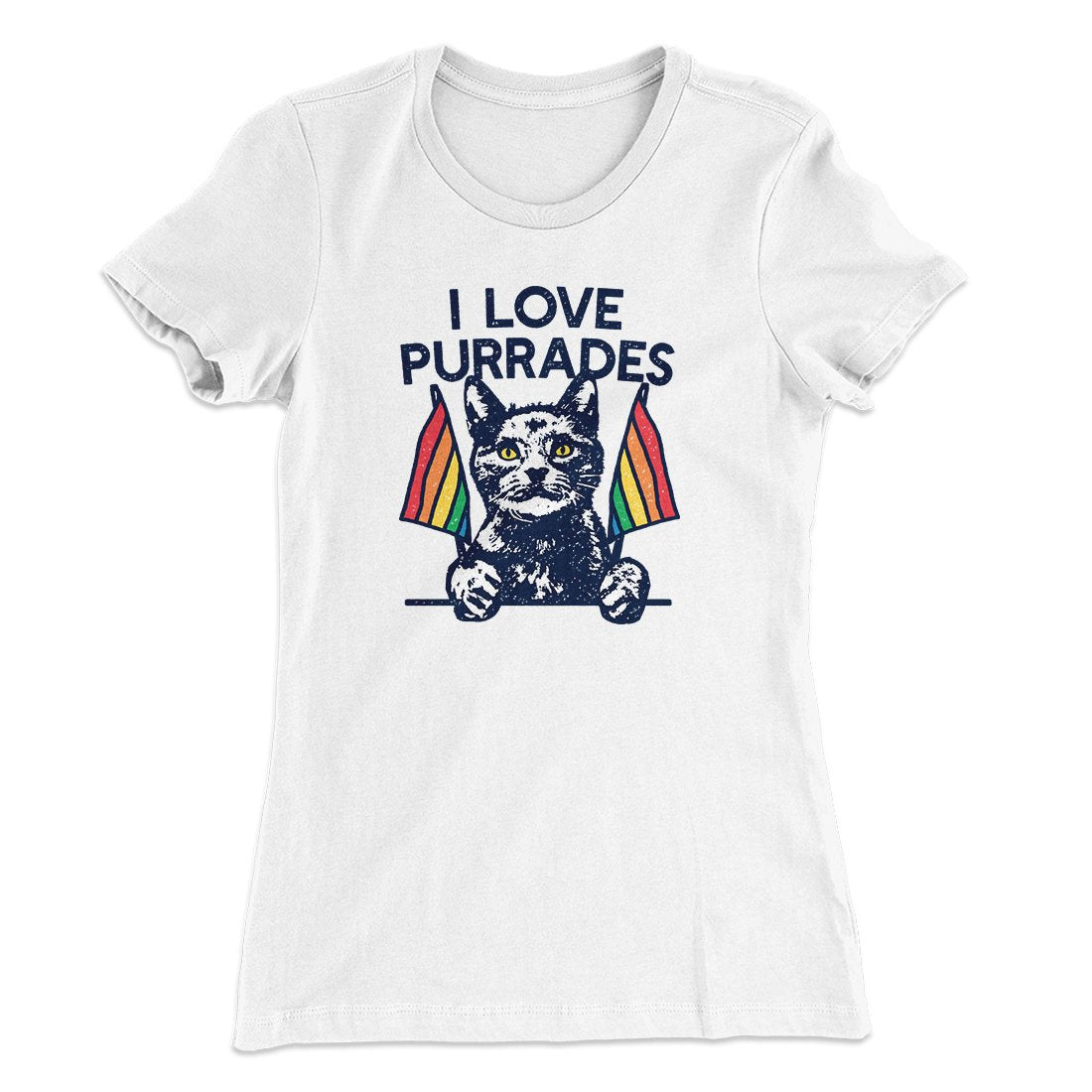 I Love Purrades Women's T-Shirt