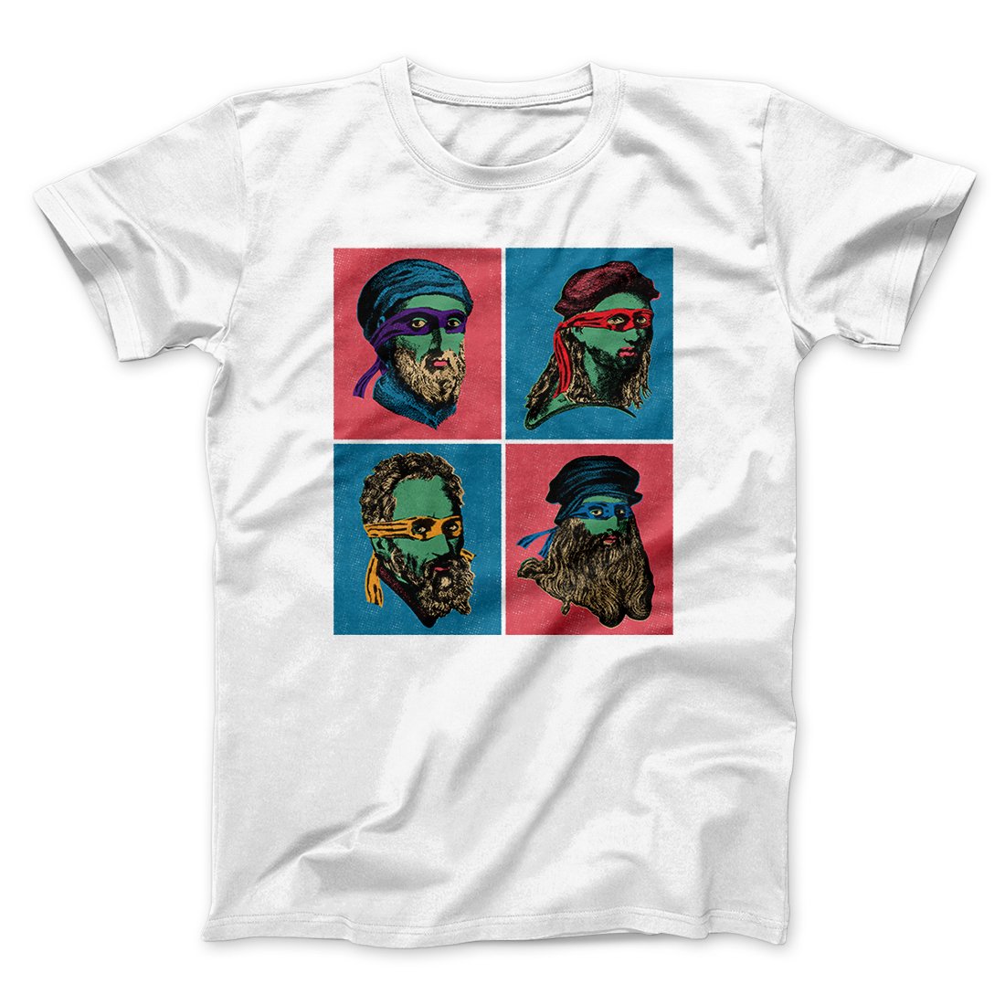 Teenage Mutant Ninja Artists Funny Movie Men/Unisex T-Shirt