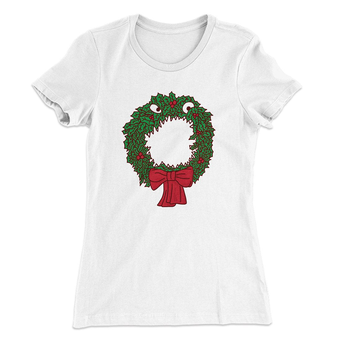 Christmas Nightmare Wreath Women's T-Shirt