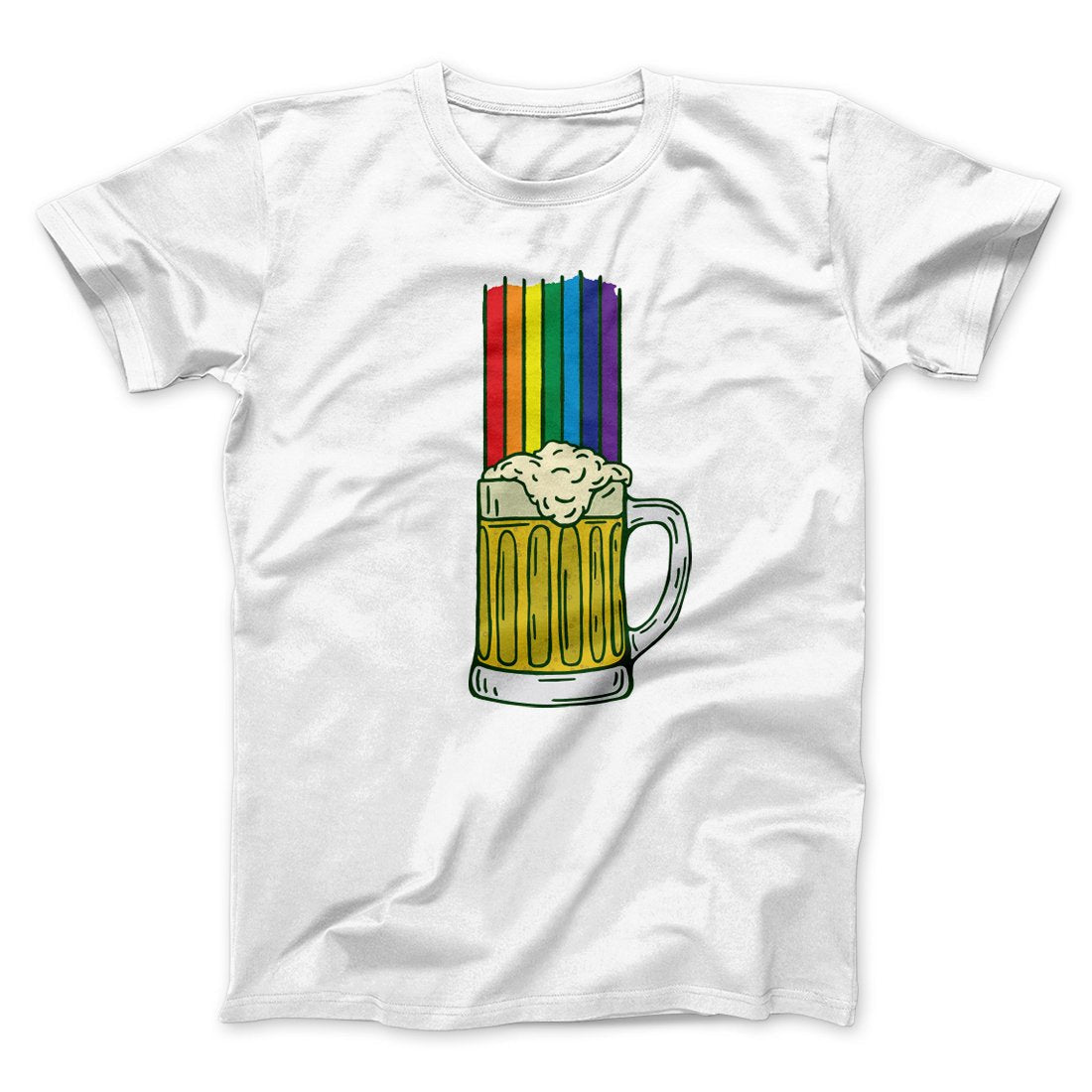Beer Rainbow Men/Unisex T-Shirt