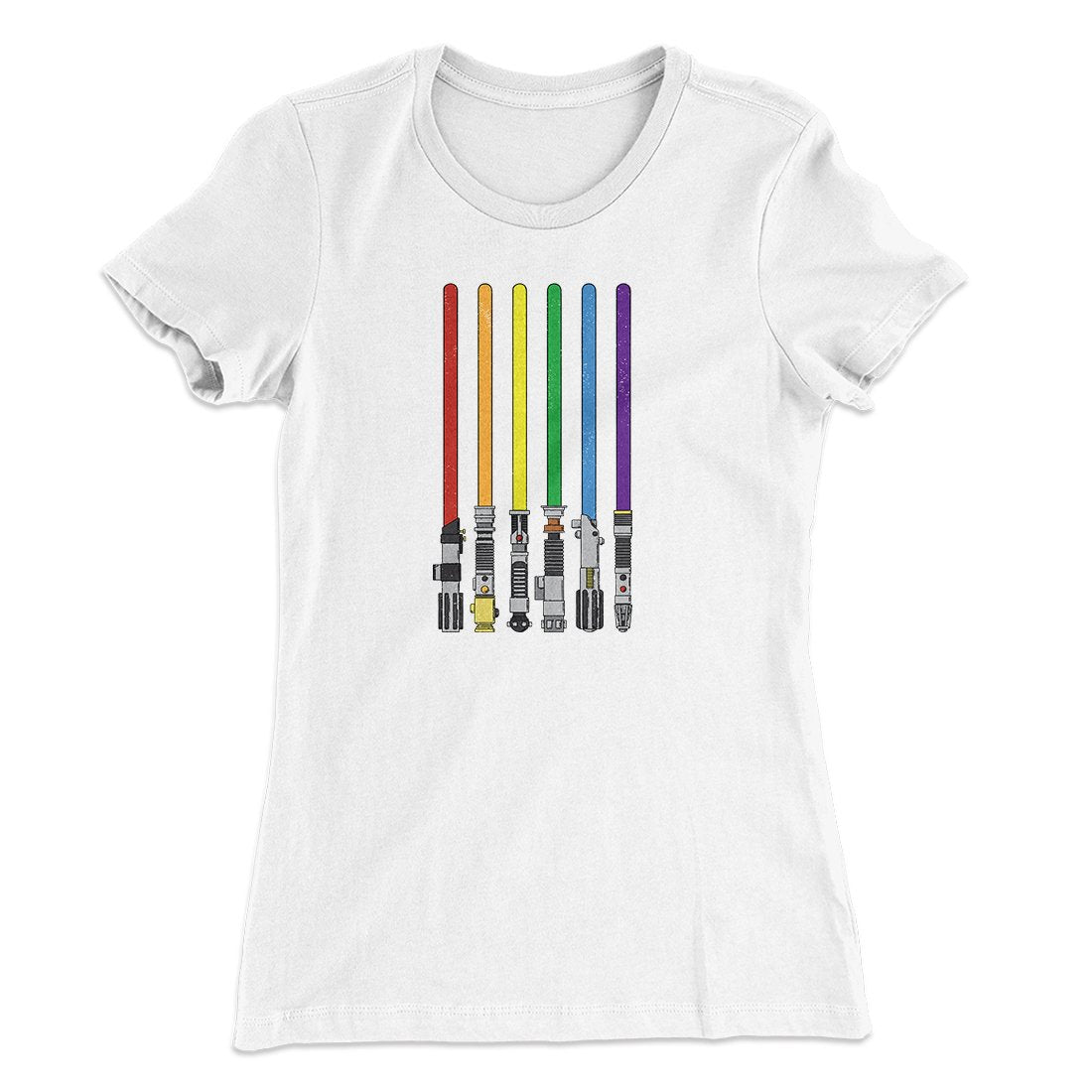 Lightsaber Color Rainbow Women's T-Shirt