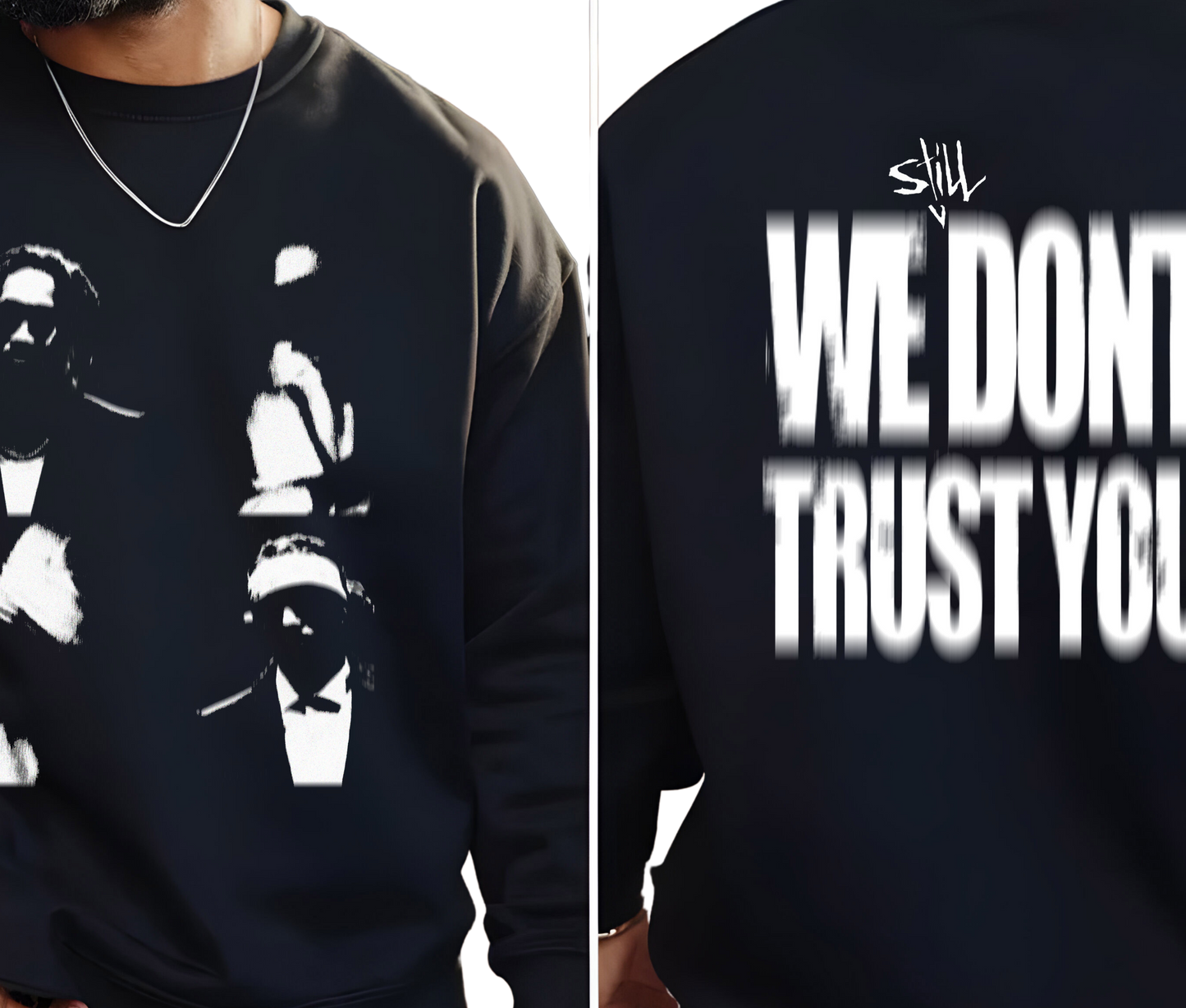 Metro Boomin We Still Don’t Trust You Sweatshirt – Future Rap Sweater, Retro Streetwear Apparel