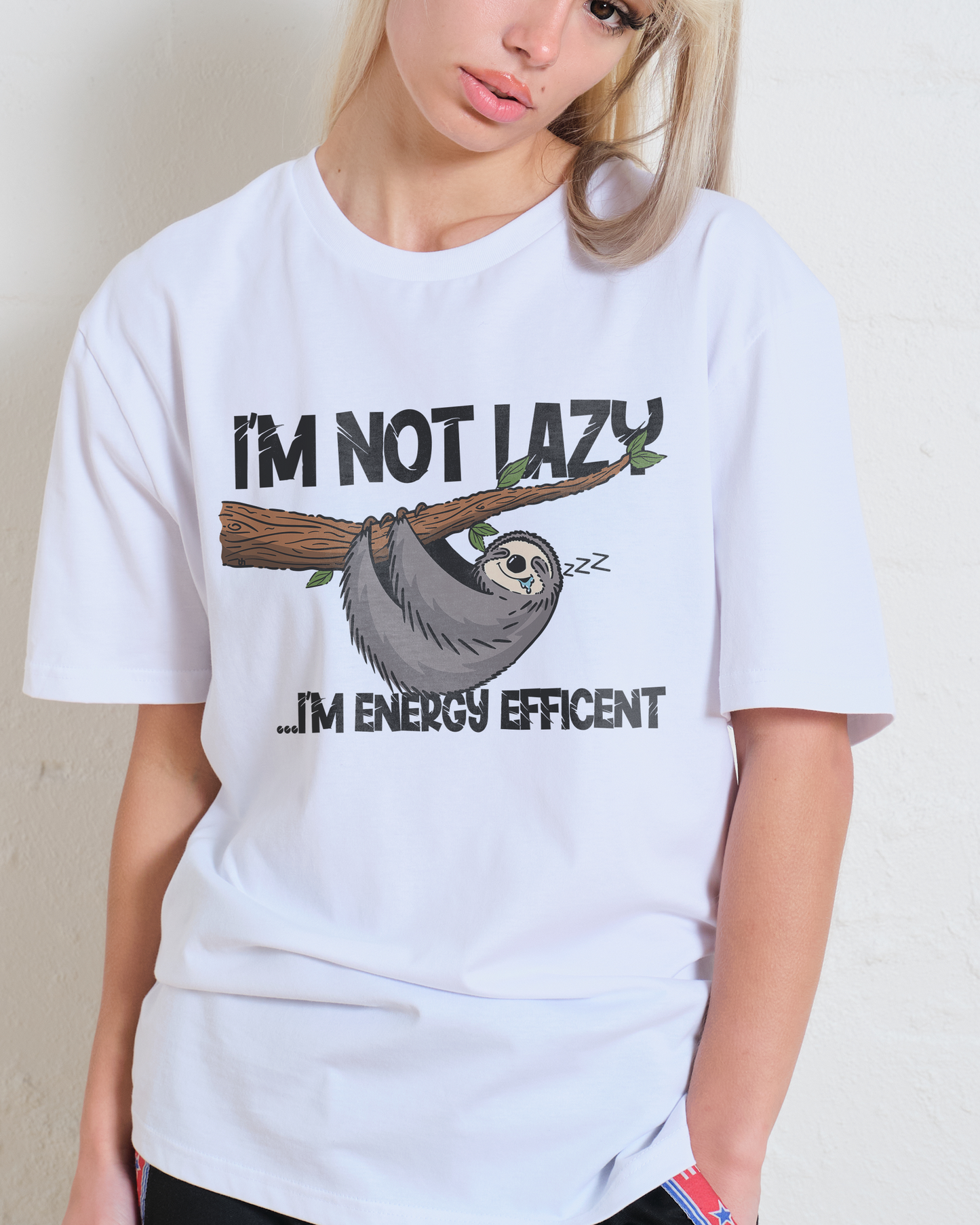 Energy Efficient Sloth T-Shirt