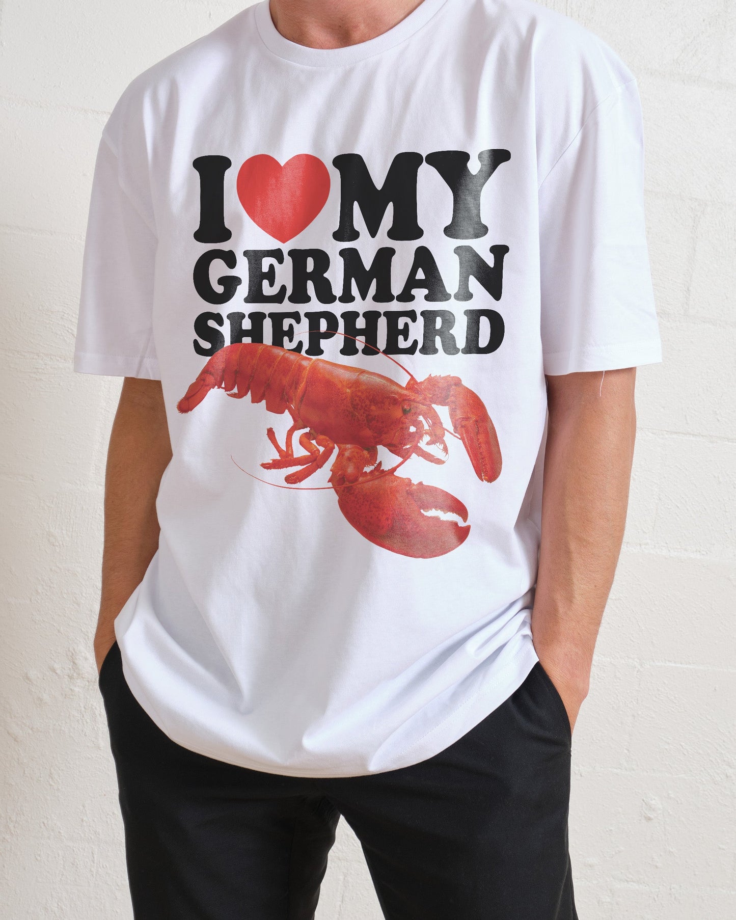 I Love My German Shepherd T-Shirt