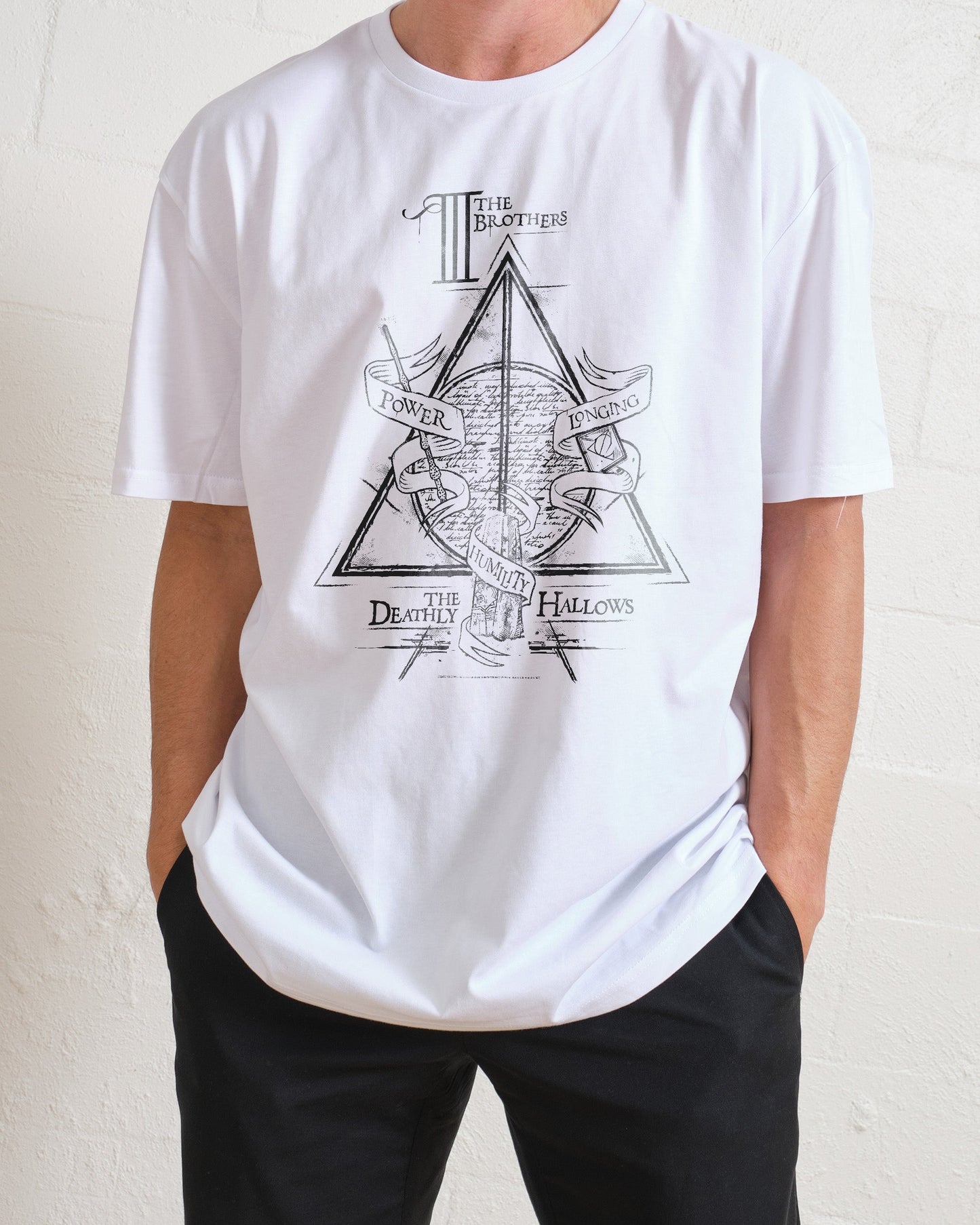 Deathly Hallows Logo Alt T-Shirt