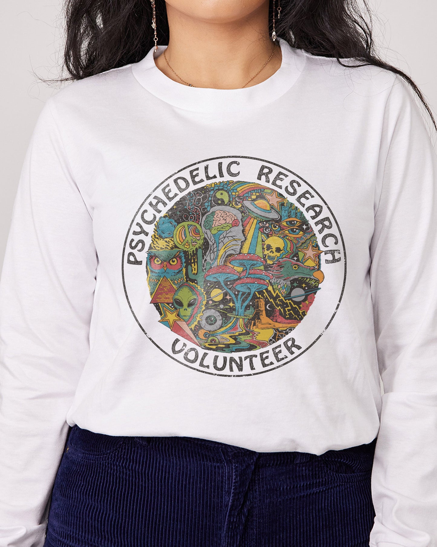 Psychedelic Research Volunteer Long Sleeve