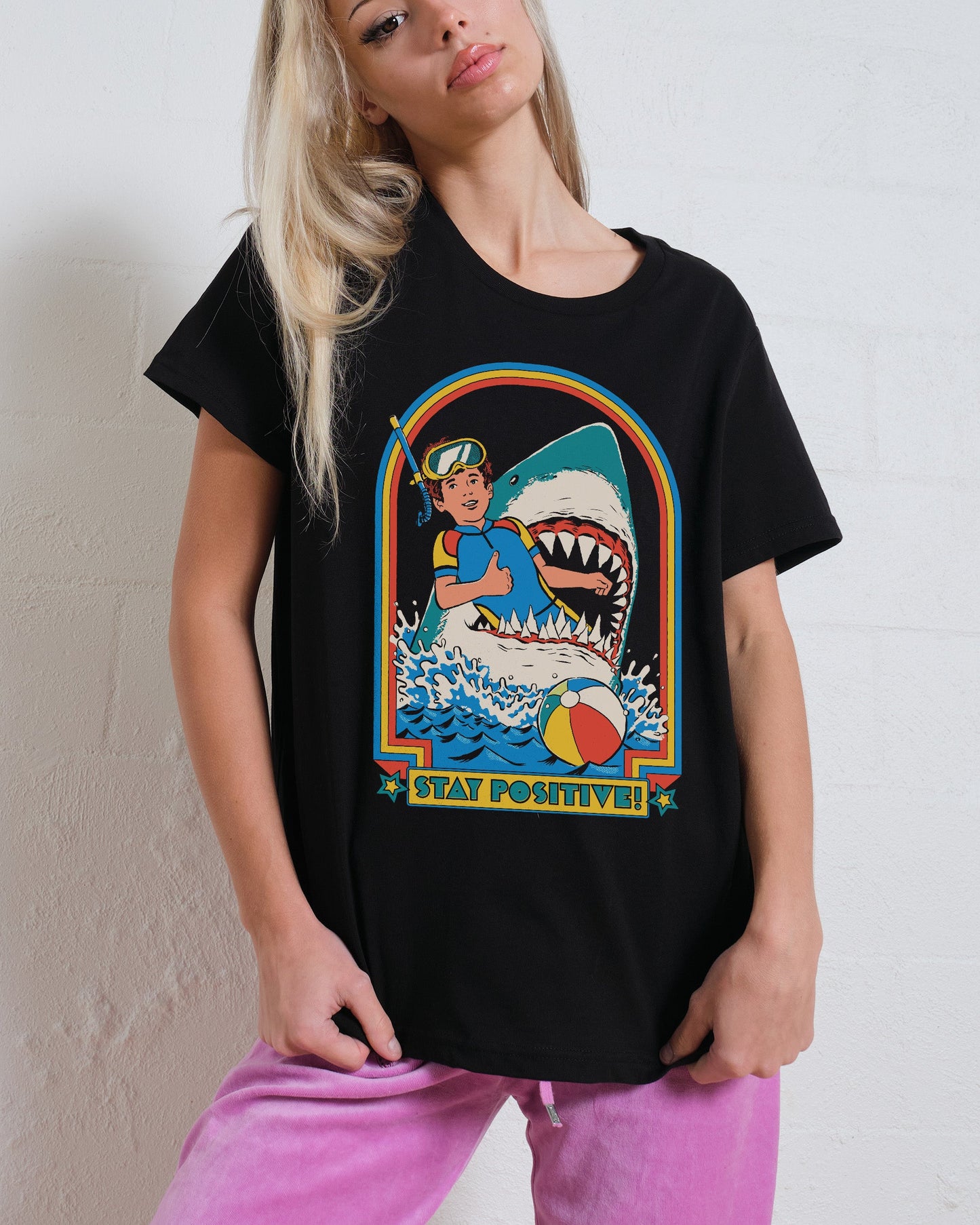 Stay Positive Women's Tee