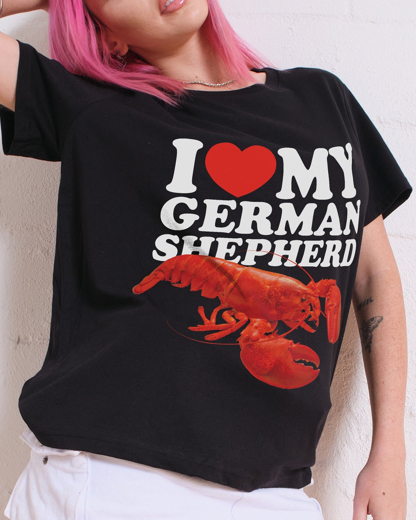 I Love My German Shepherd Women's Tee