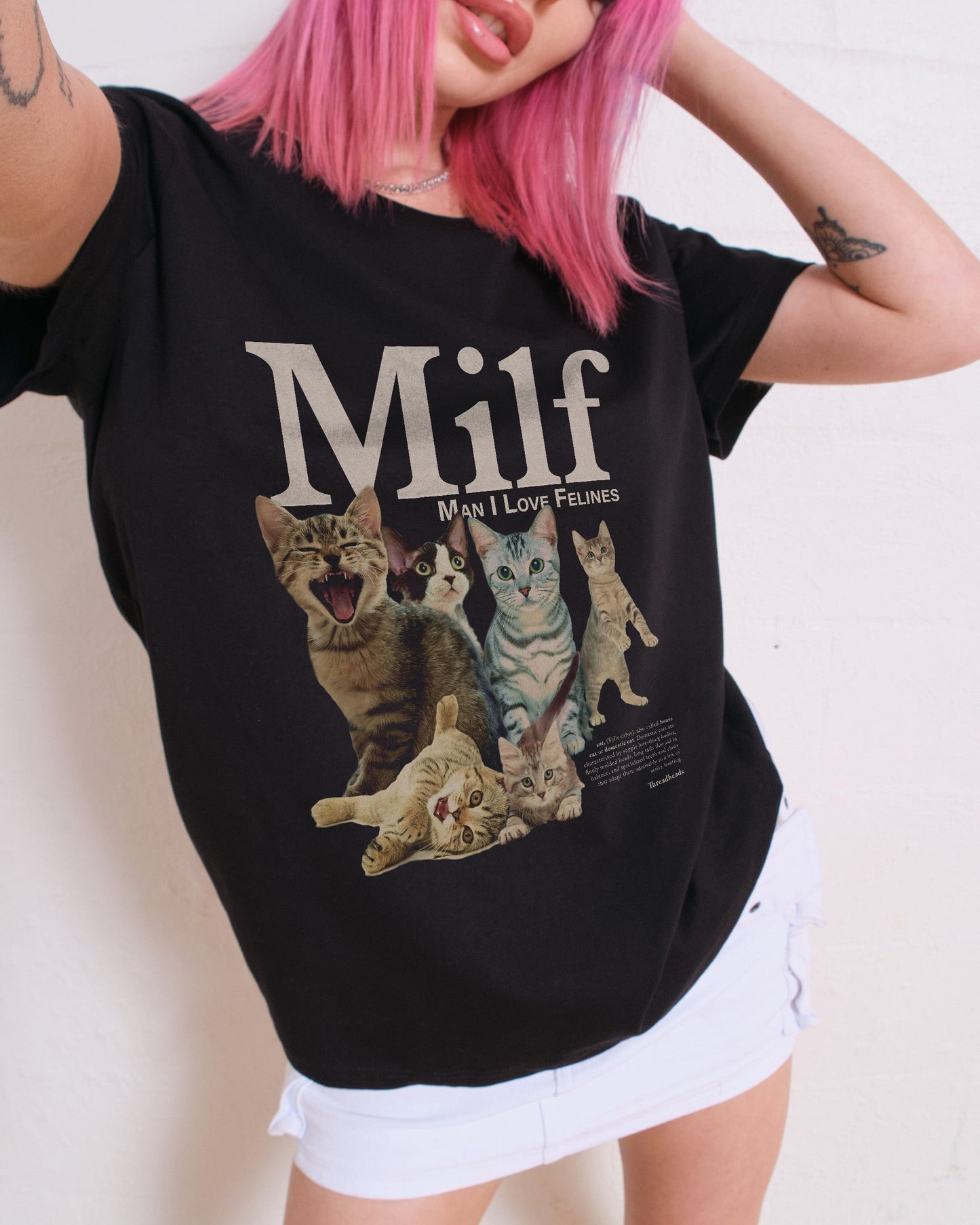 Man I Love Felines Women's Tee