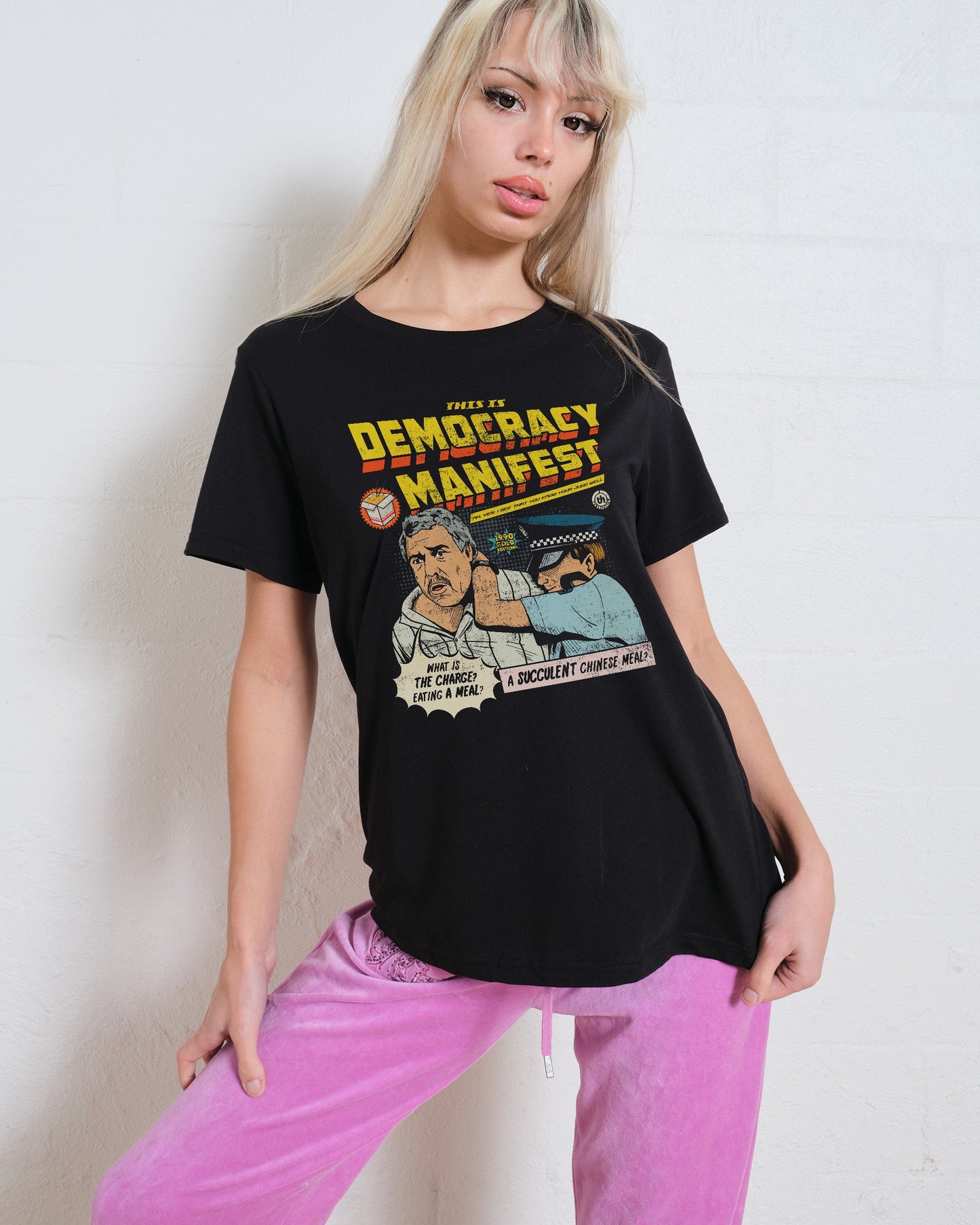 This is Democracy Manifest Women's Tee