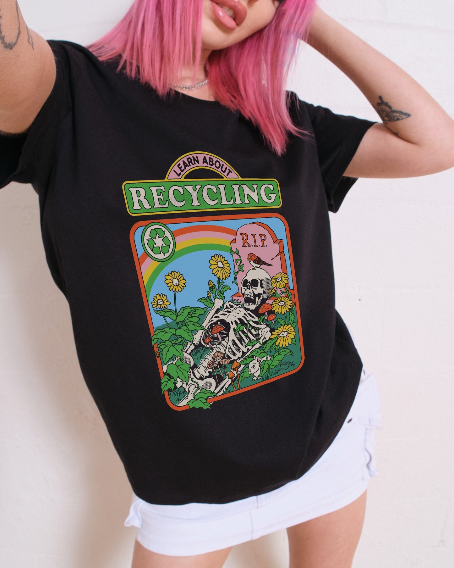Learn About Recycling  Women's Tee