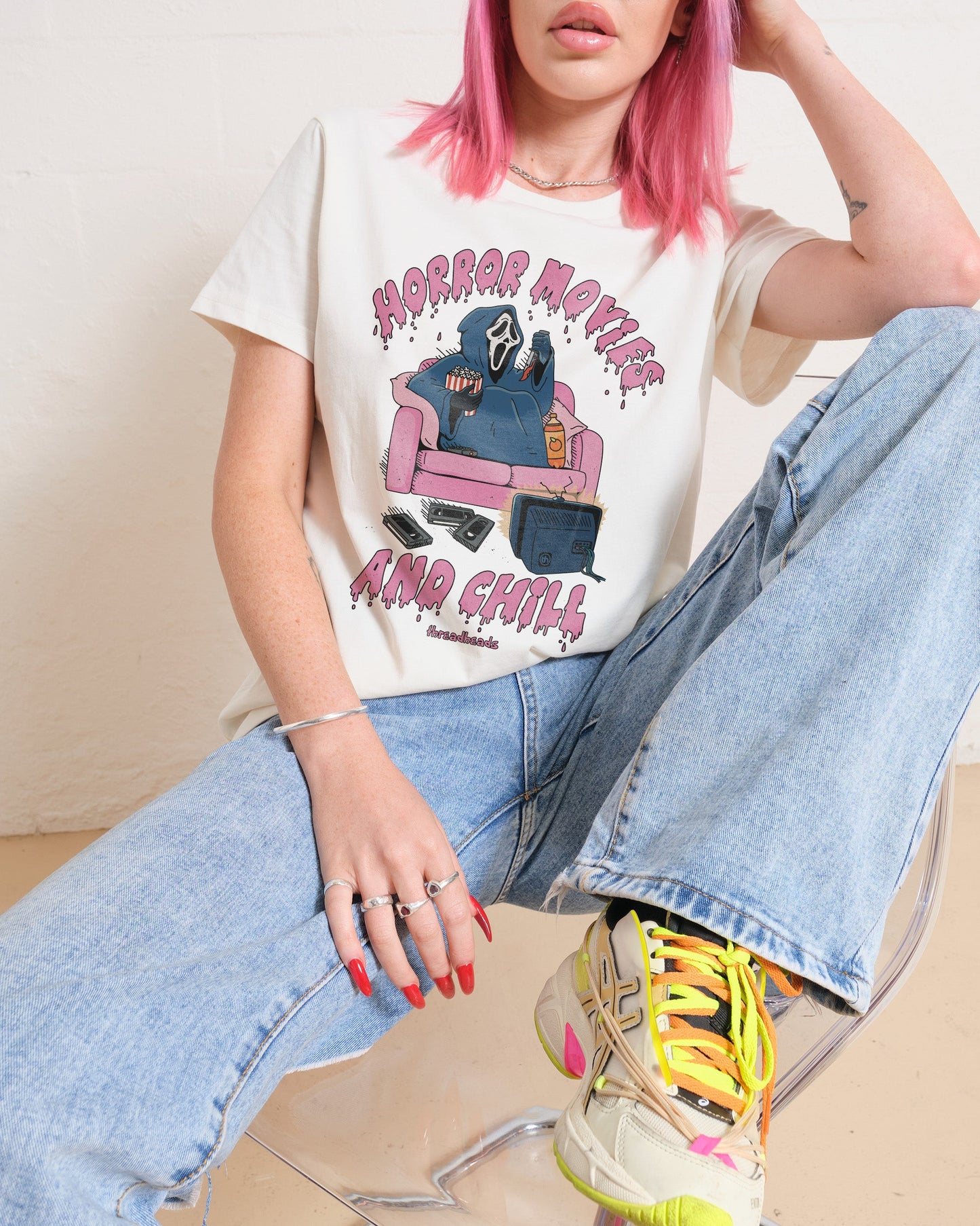 Horror Movies and Chill Women's Tee