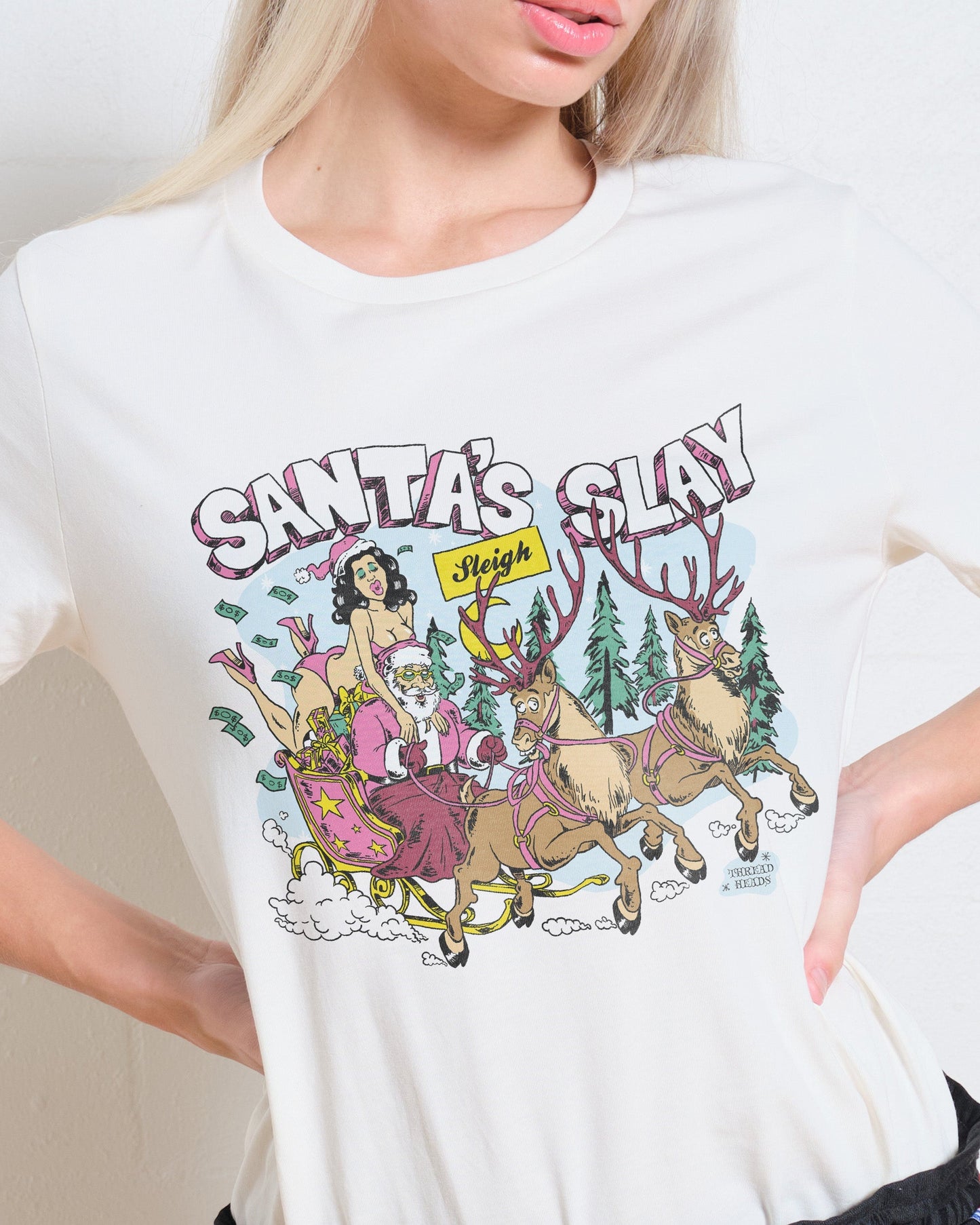 Santa Slay Women's Tee