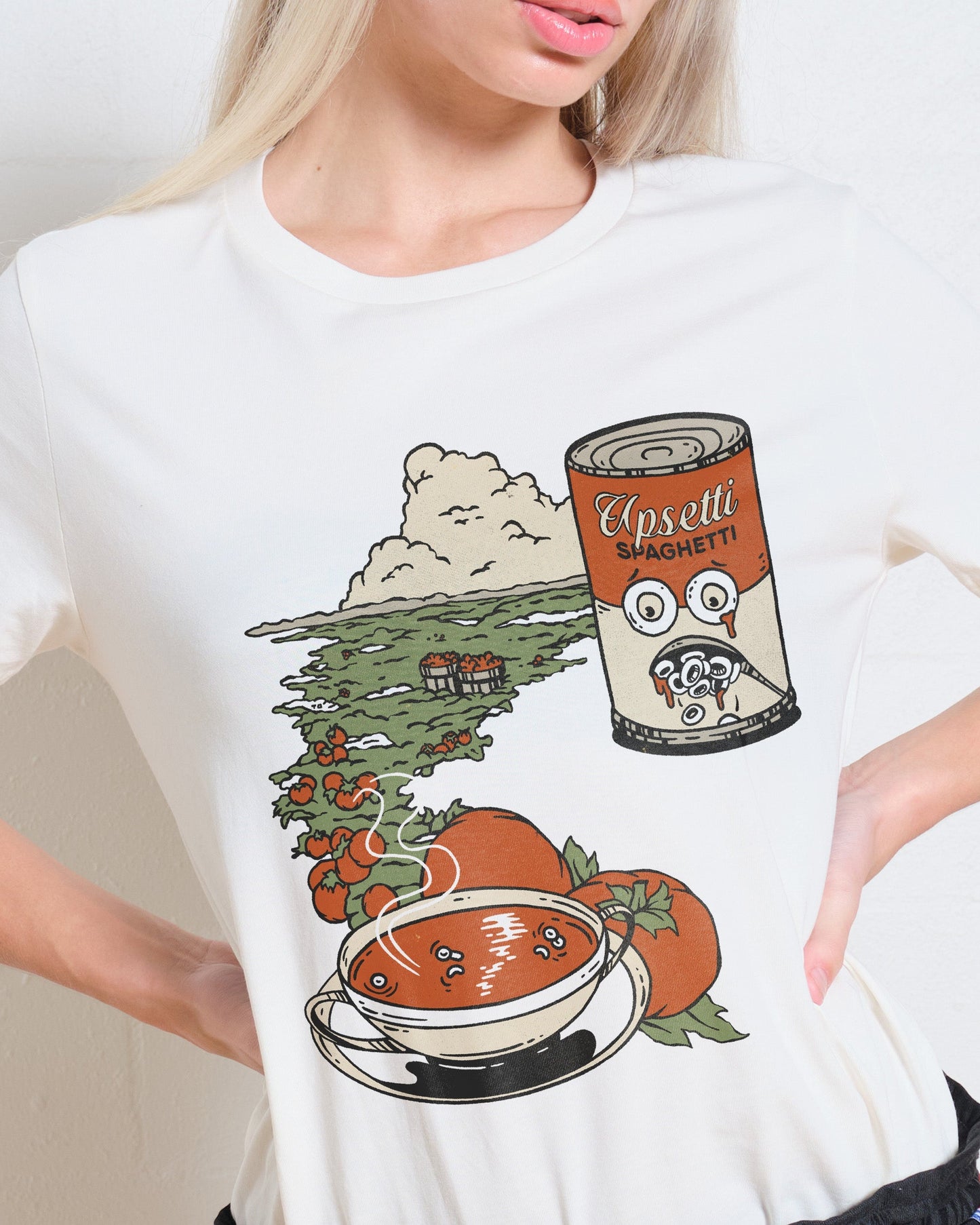 Upsetti Spaghetti Women's Tee