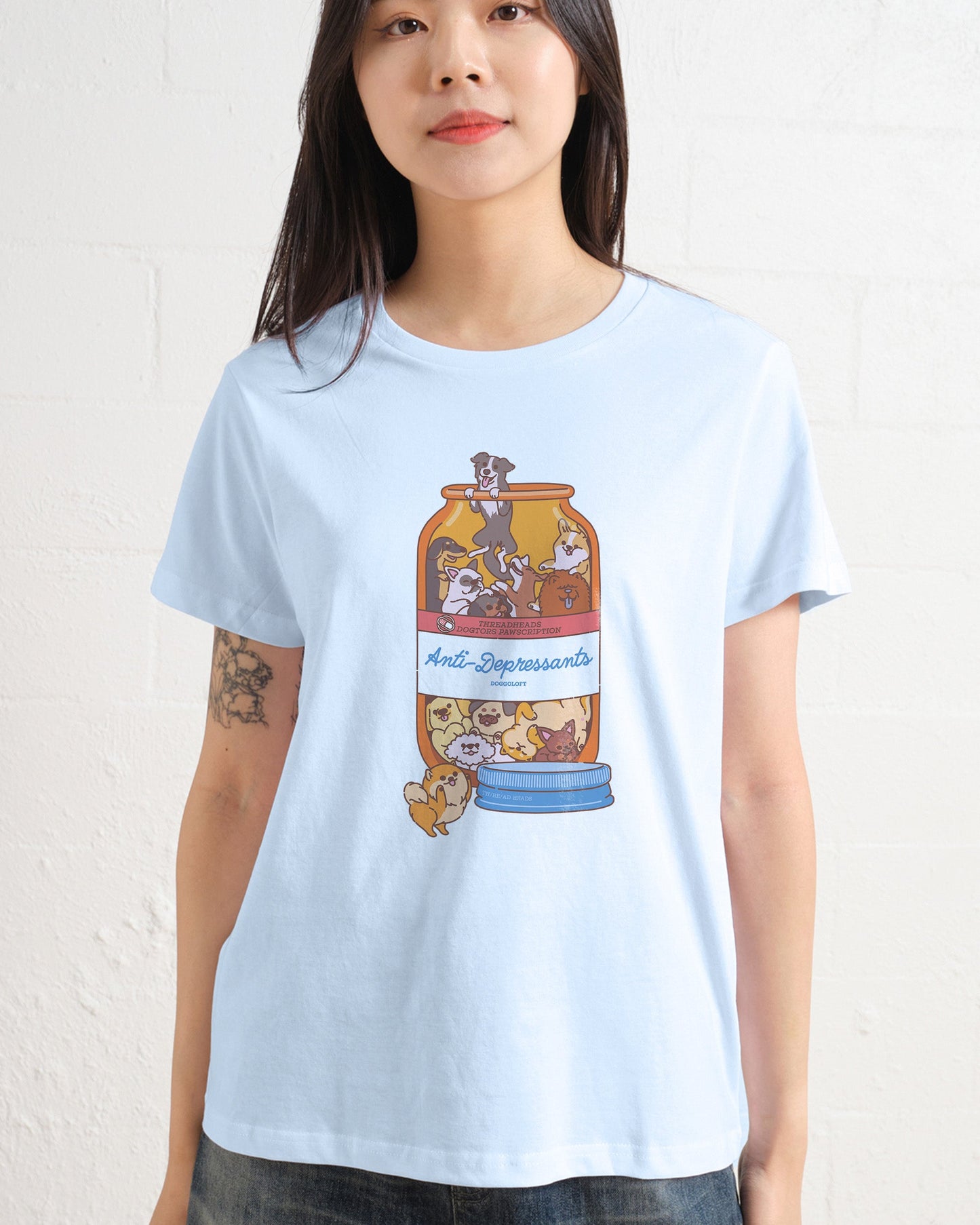 Anti-Depressants Dog Edition Women's Tee