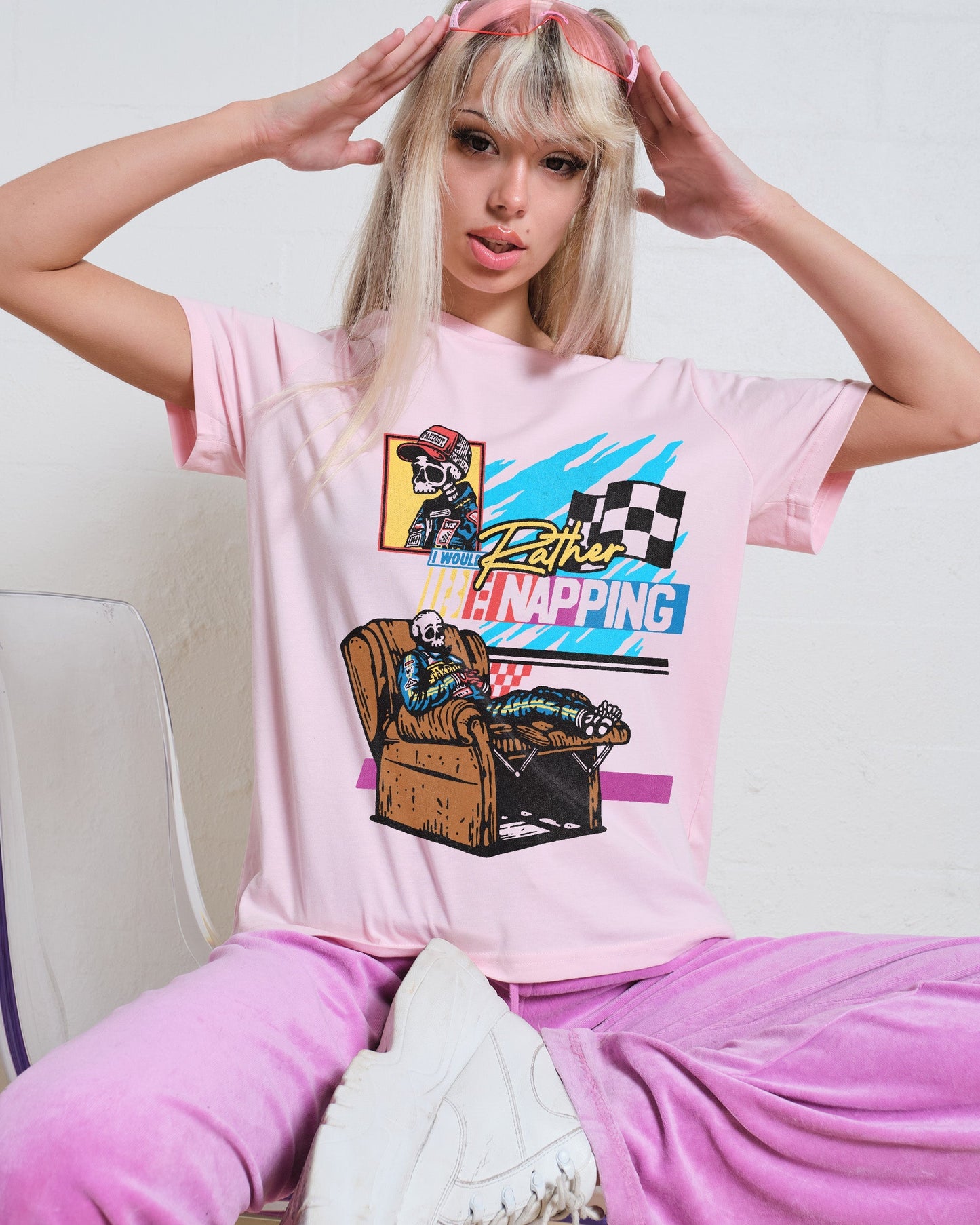 I Would Rather Be Napping Women's Tee