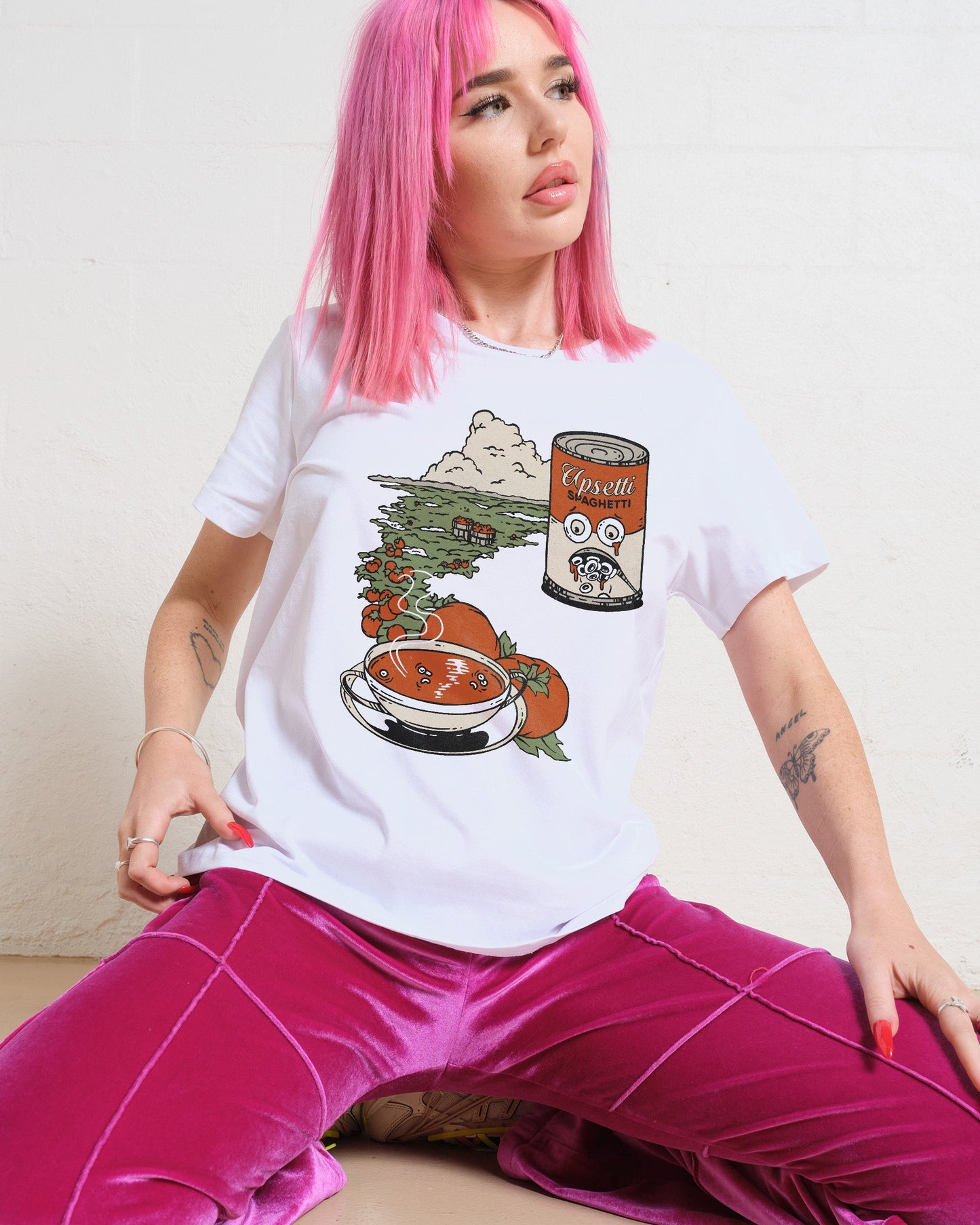 Upsetti Spaghetti Women's Tee