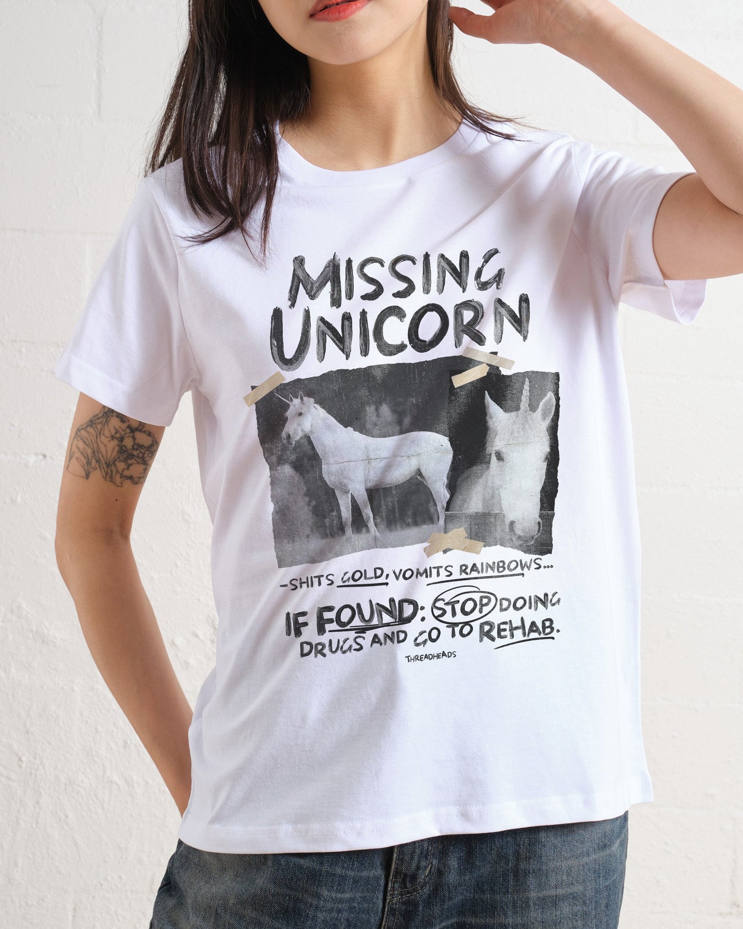 Missing Unicorn Women's Tee