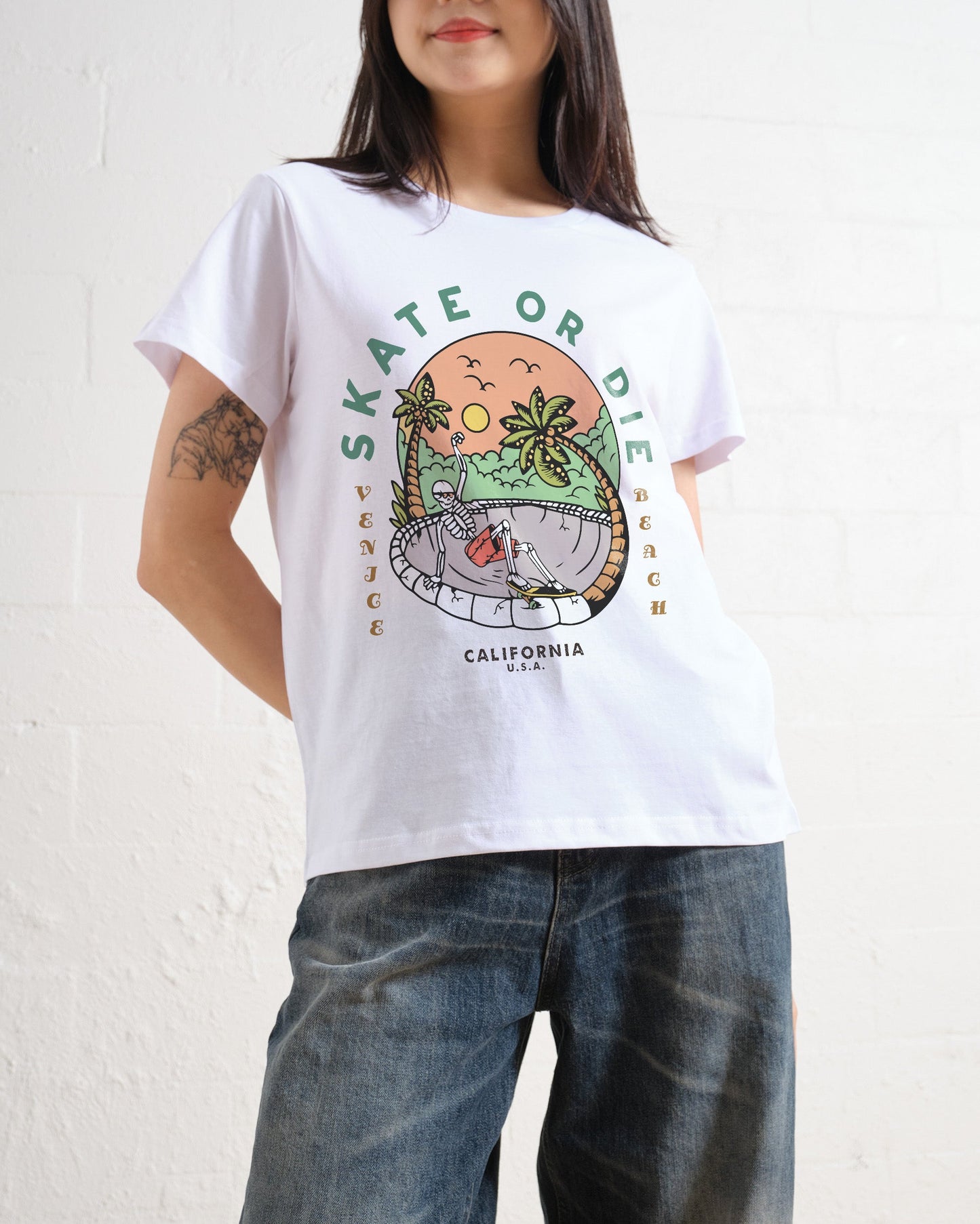 Skate or Die Women's Tee