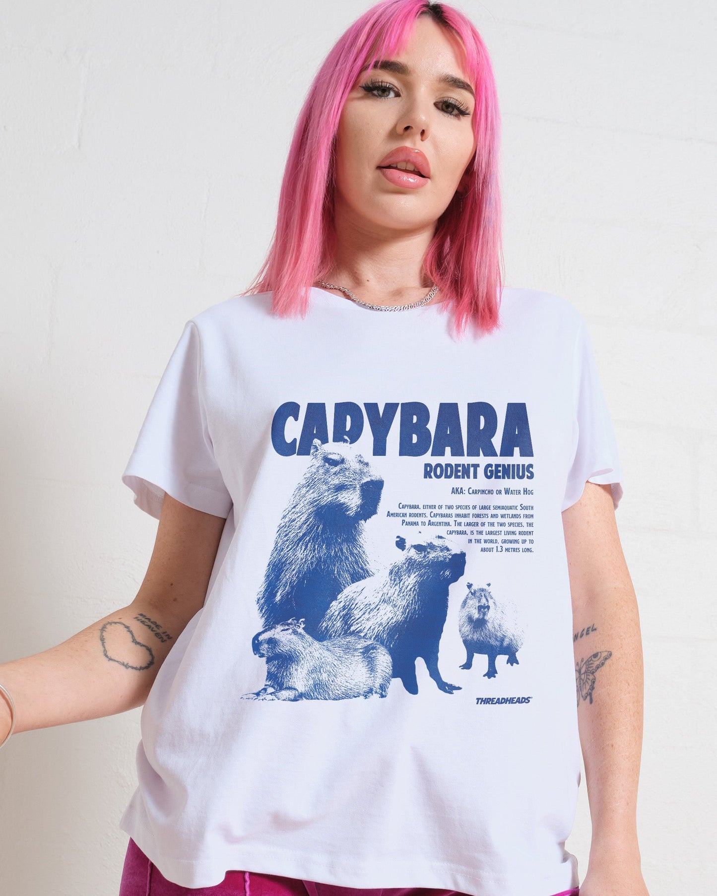 Capybara Rodent Genius Women's Tee