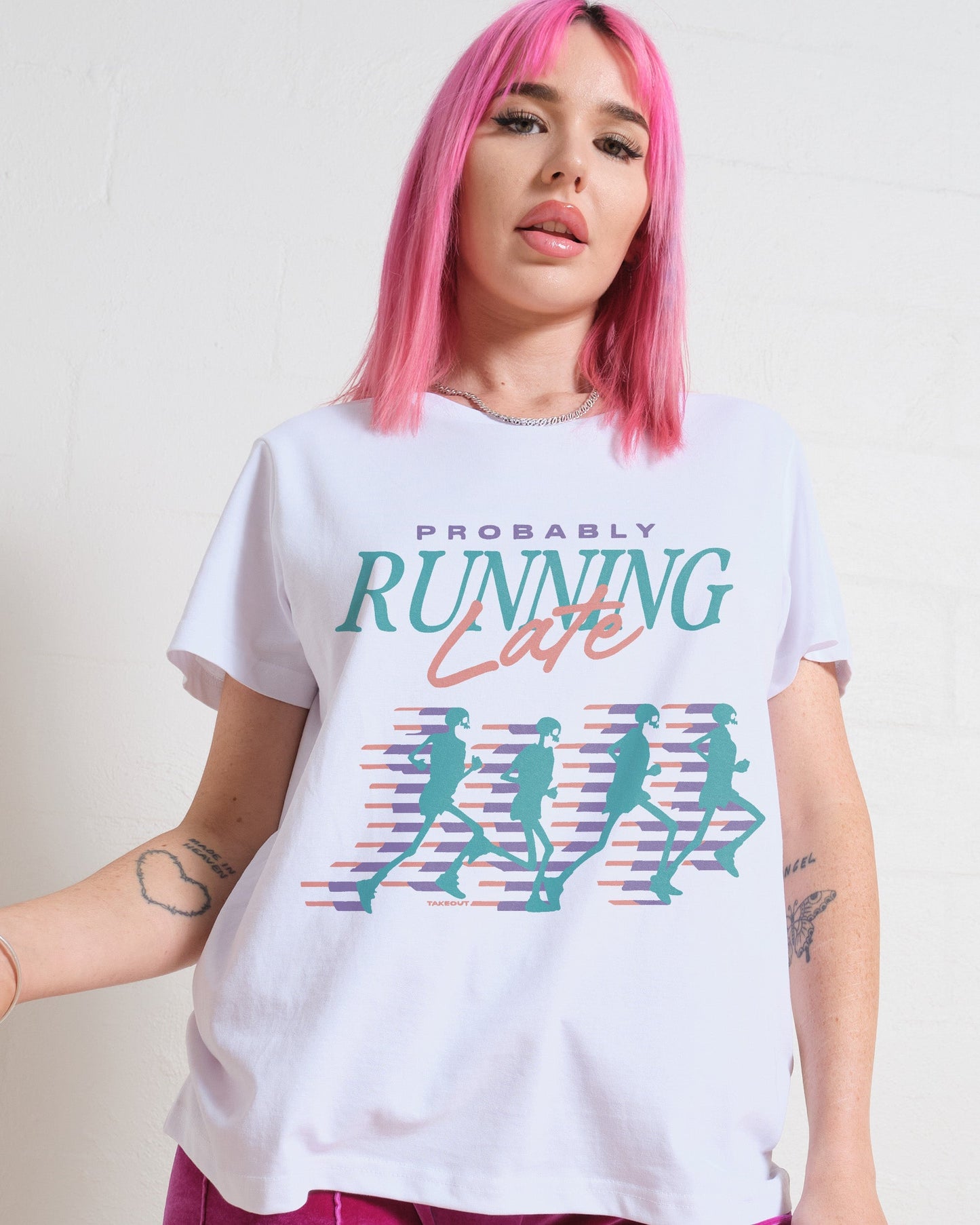 Probably Running Late Women's Tee