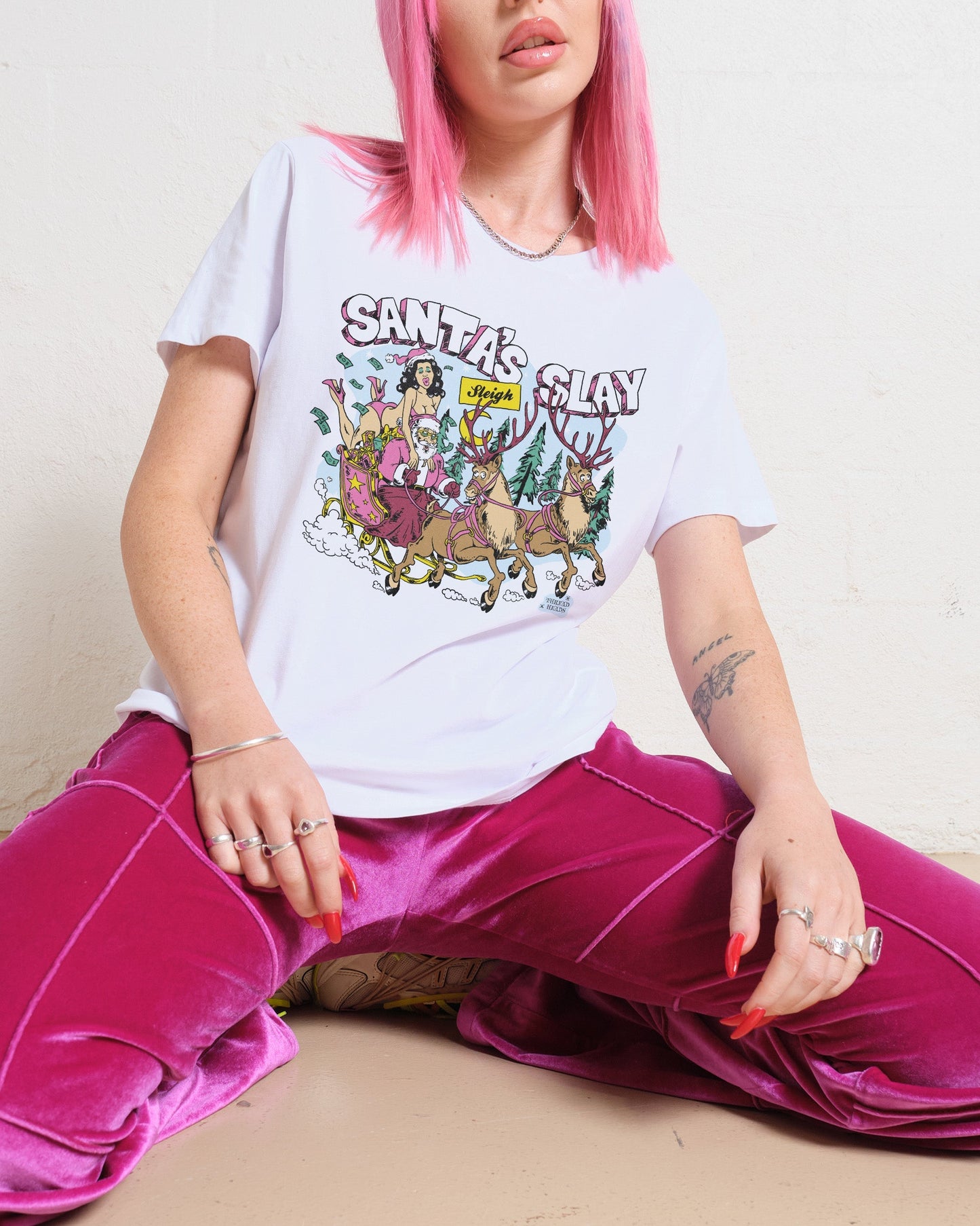 Santa Slay Women's Tee