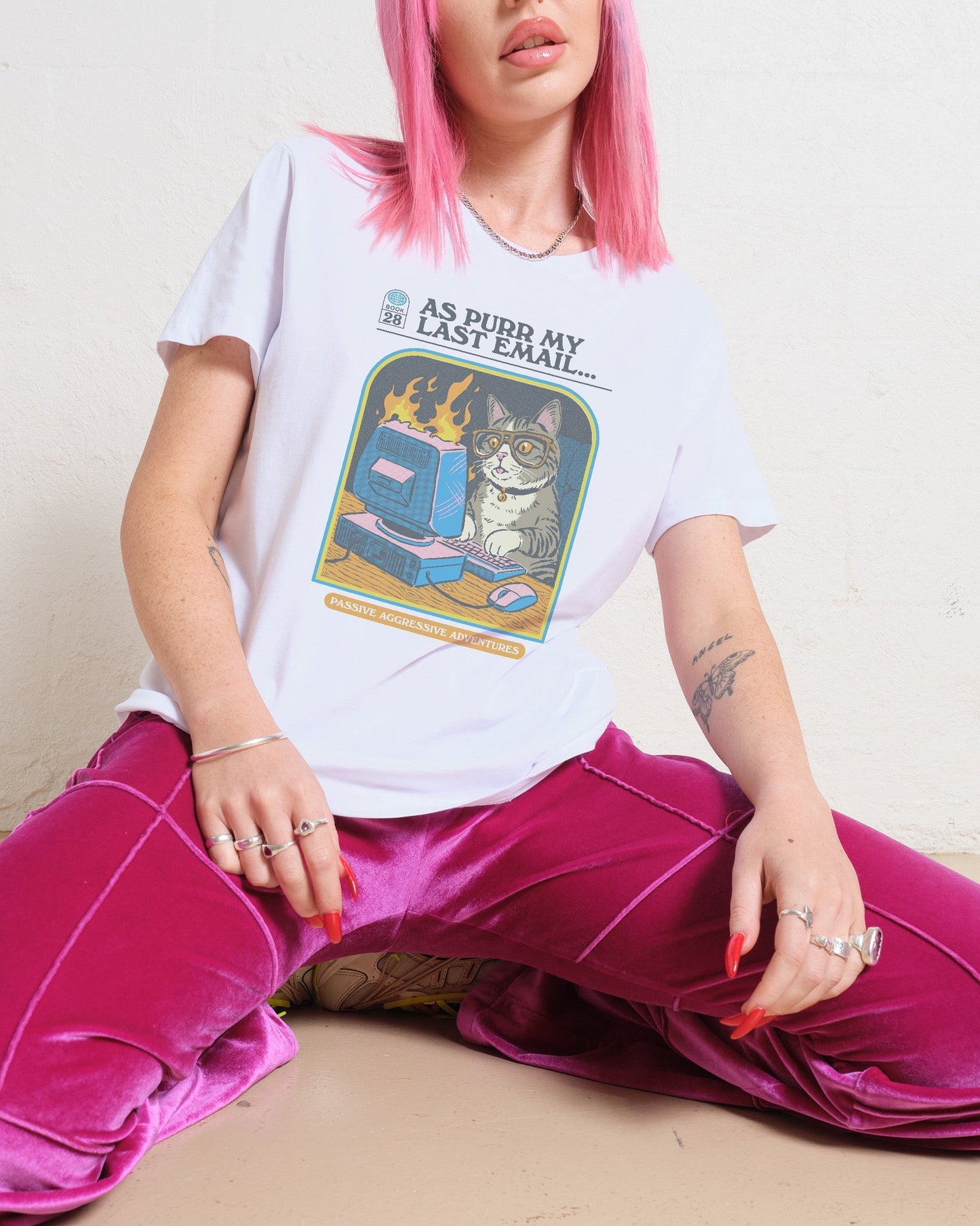 As Purr My Last Email Women's Tee
