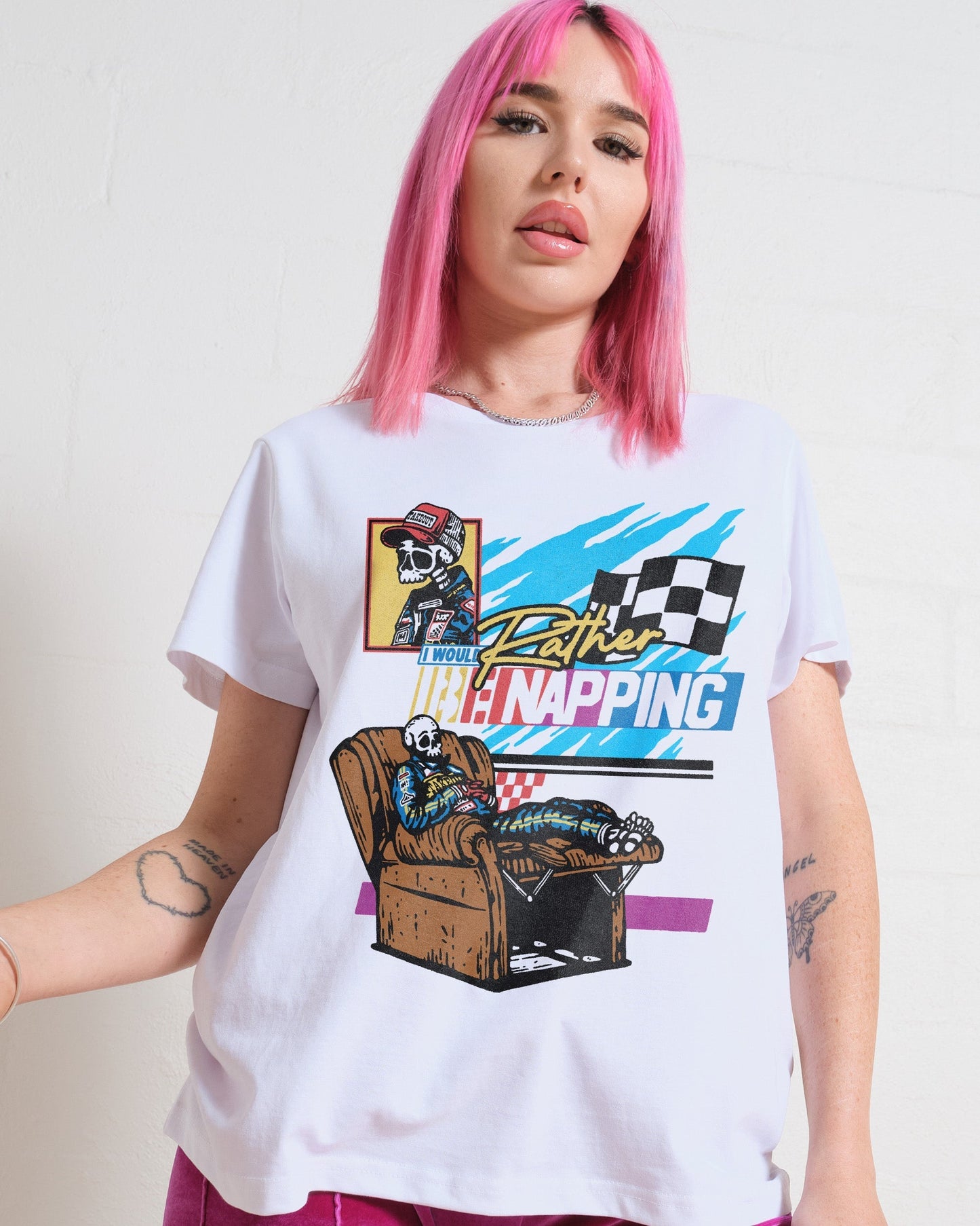 I Would Rather Be Napping Women's Tee