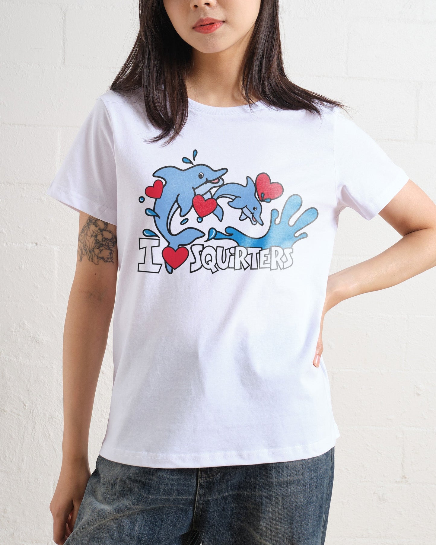 I Love Squirters Women's Tee