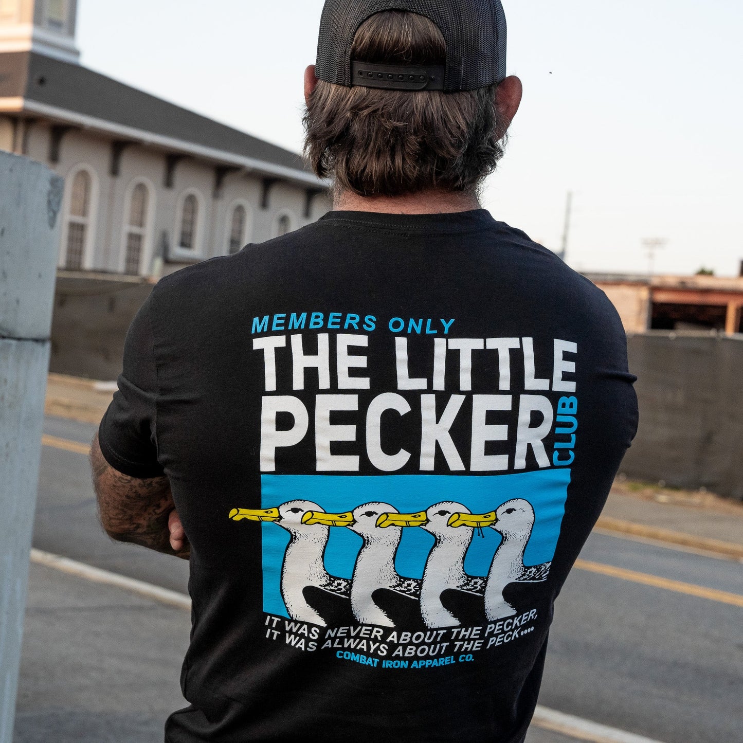 Little Pecker Club Only Members Men's T-Shirt