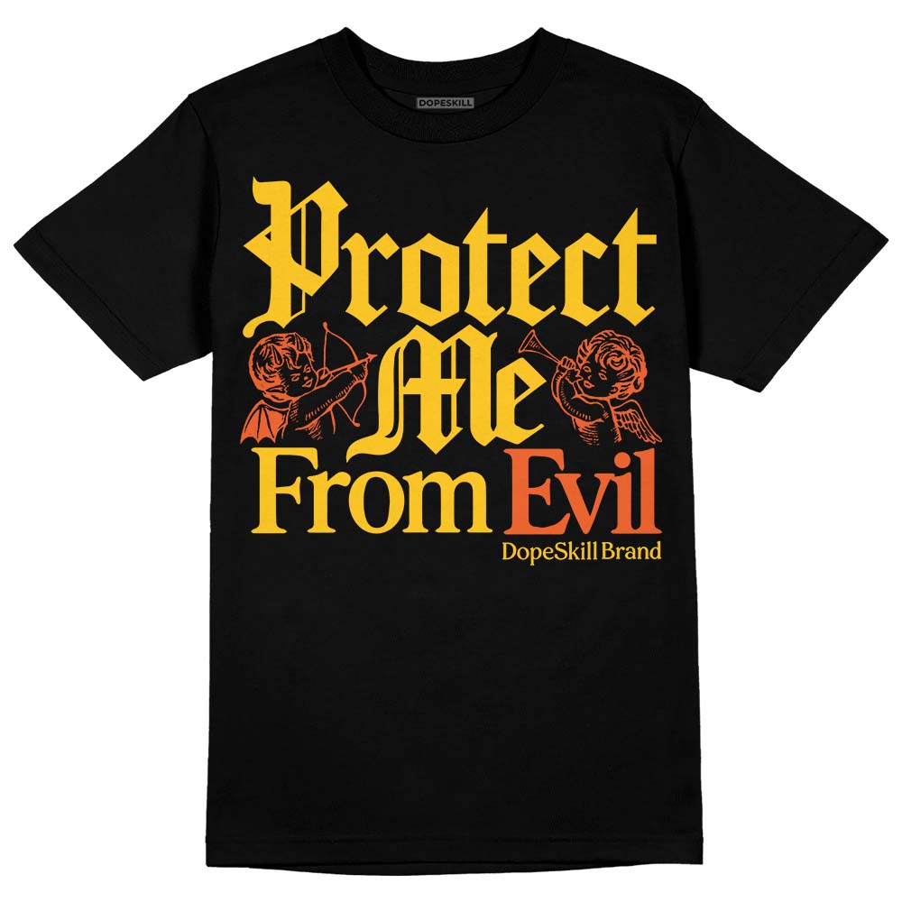 Yellow Collection DopeSkill T-Shirt Protect Me From Evil Graphic